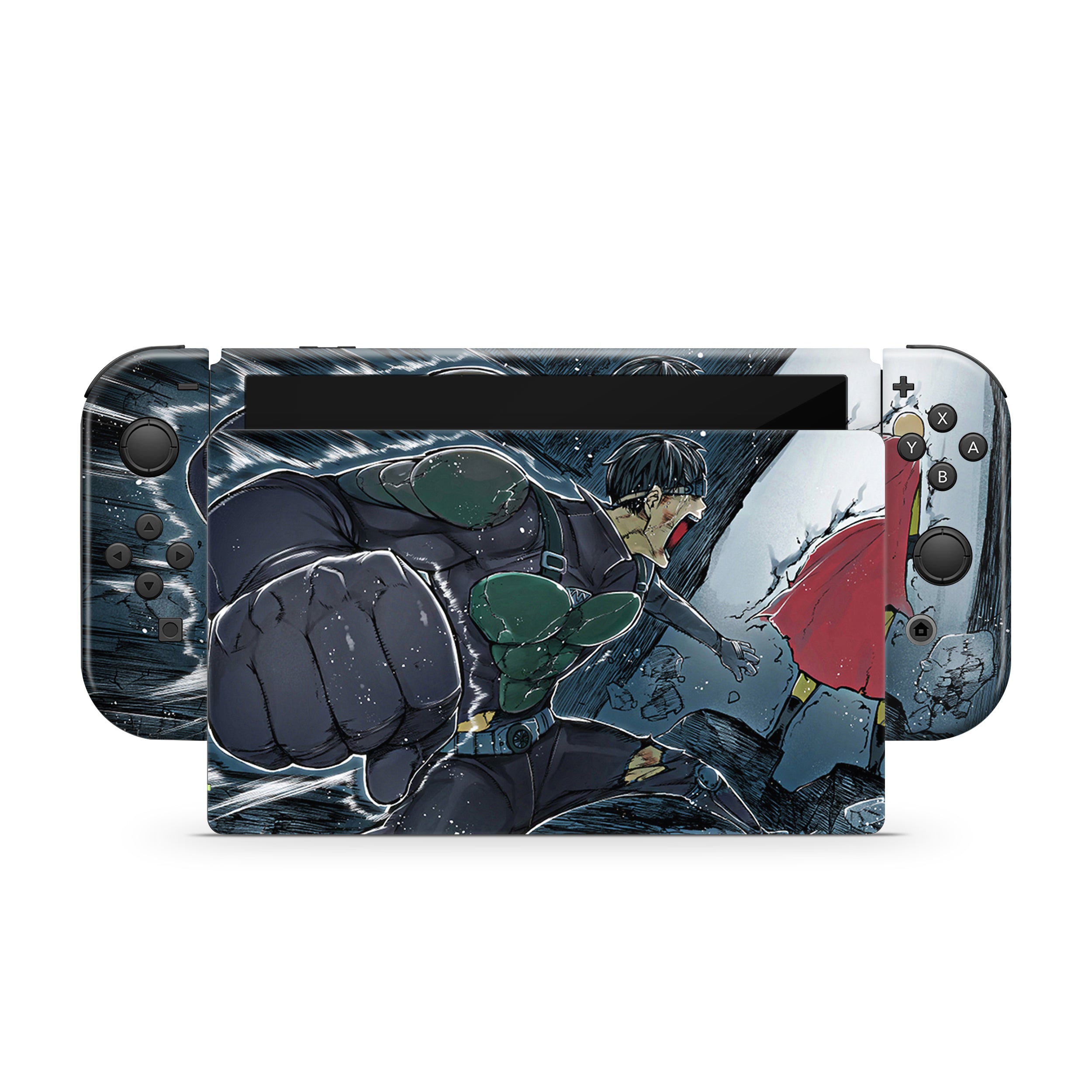 Apex Fist v3 Nintendo Switch OLED Skin - Anime-inspired design