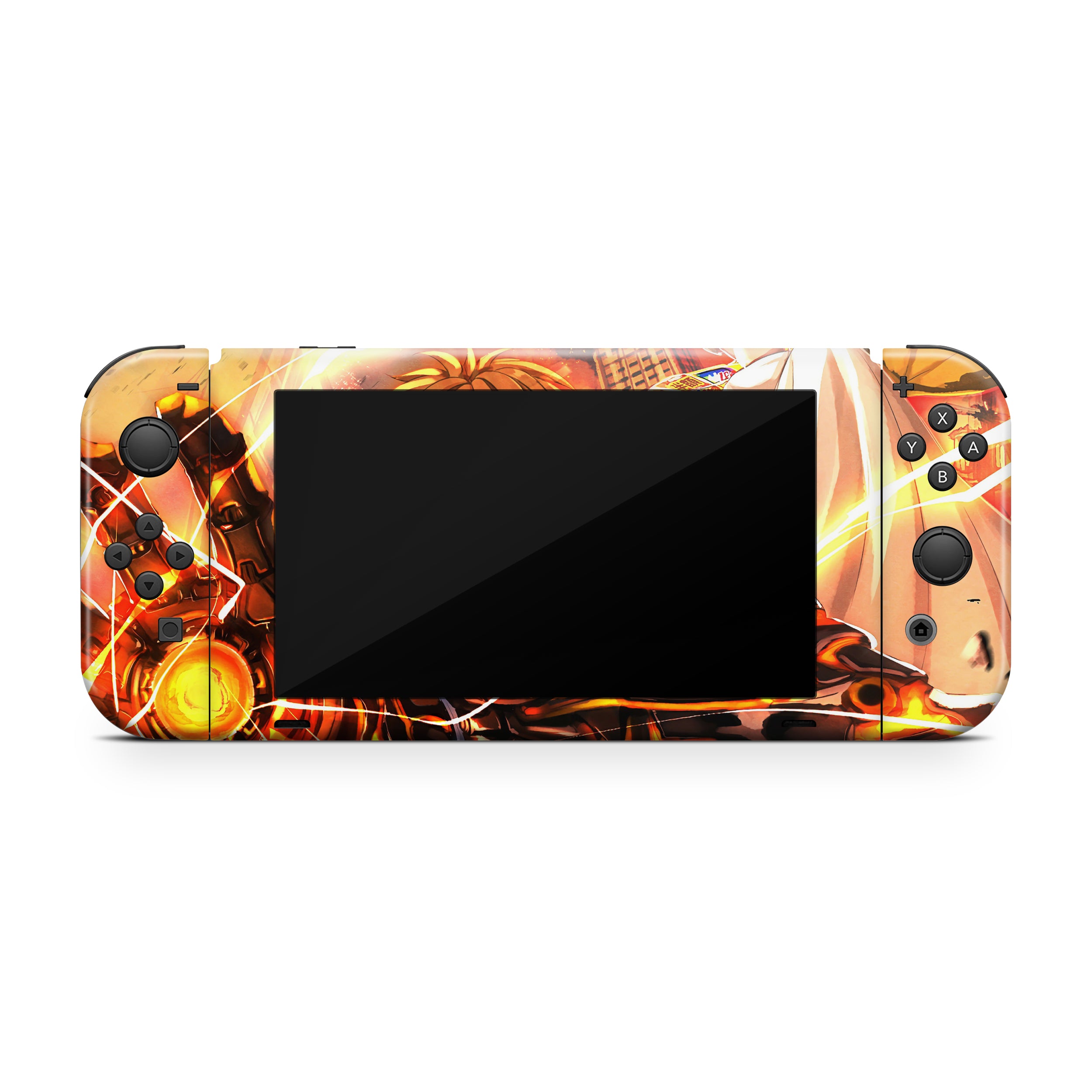 Cybernetic Warrior v1 Nintendo Switch Skin - Anime-inspired design