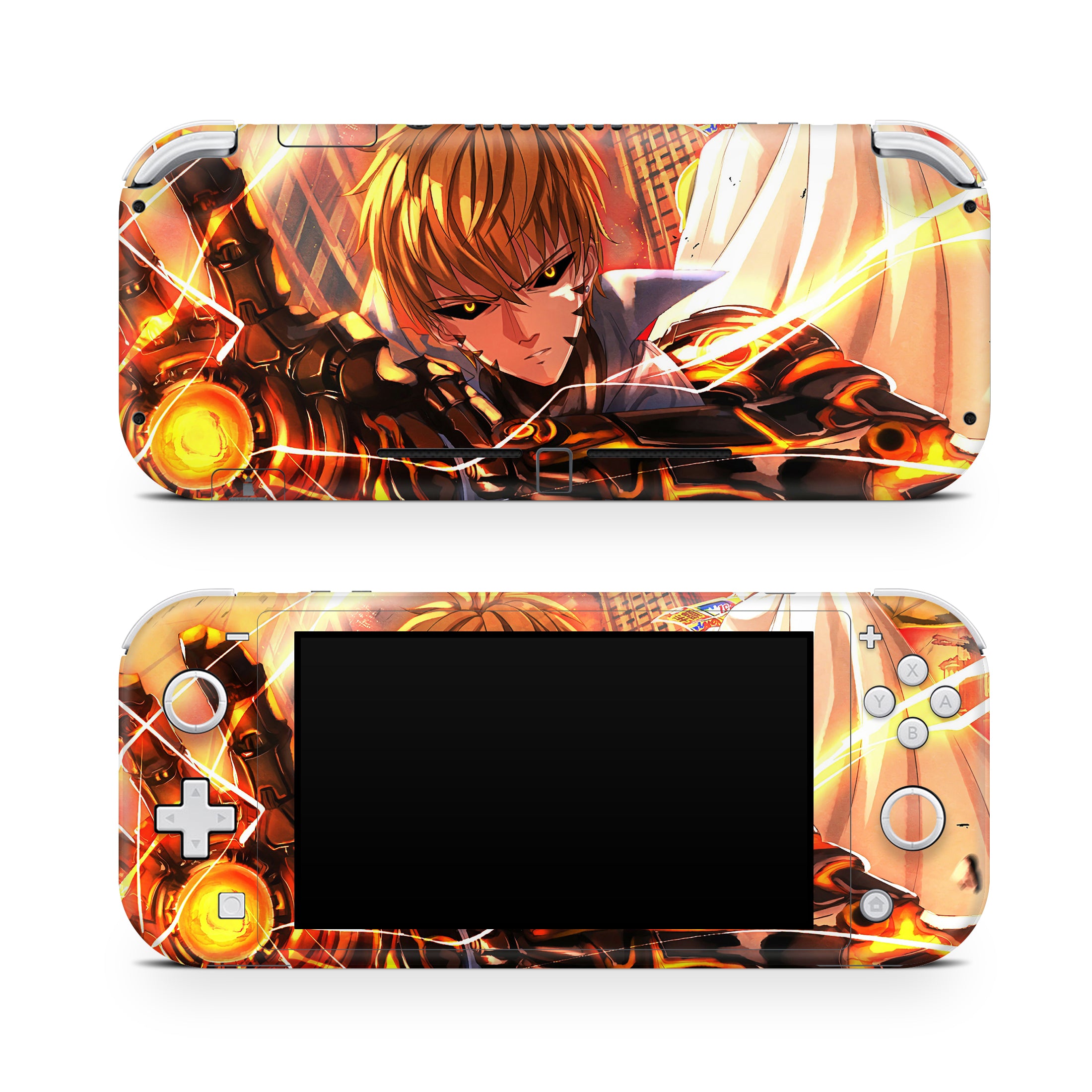 Cybernetic Warrior v1 Nintendo Switch Lite Skin - Anime-inspired design