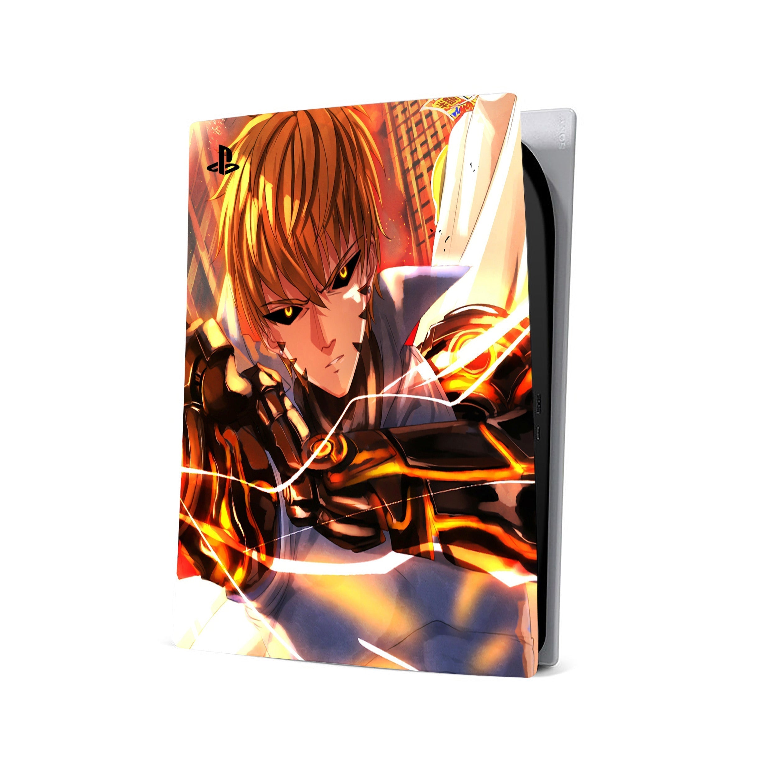 Cybernetic Warrior v1 PS5 Skin - Anime-inspired design