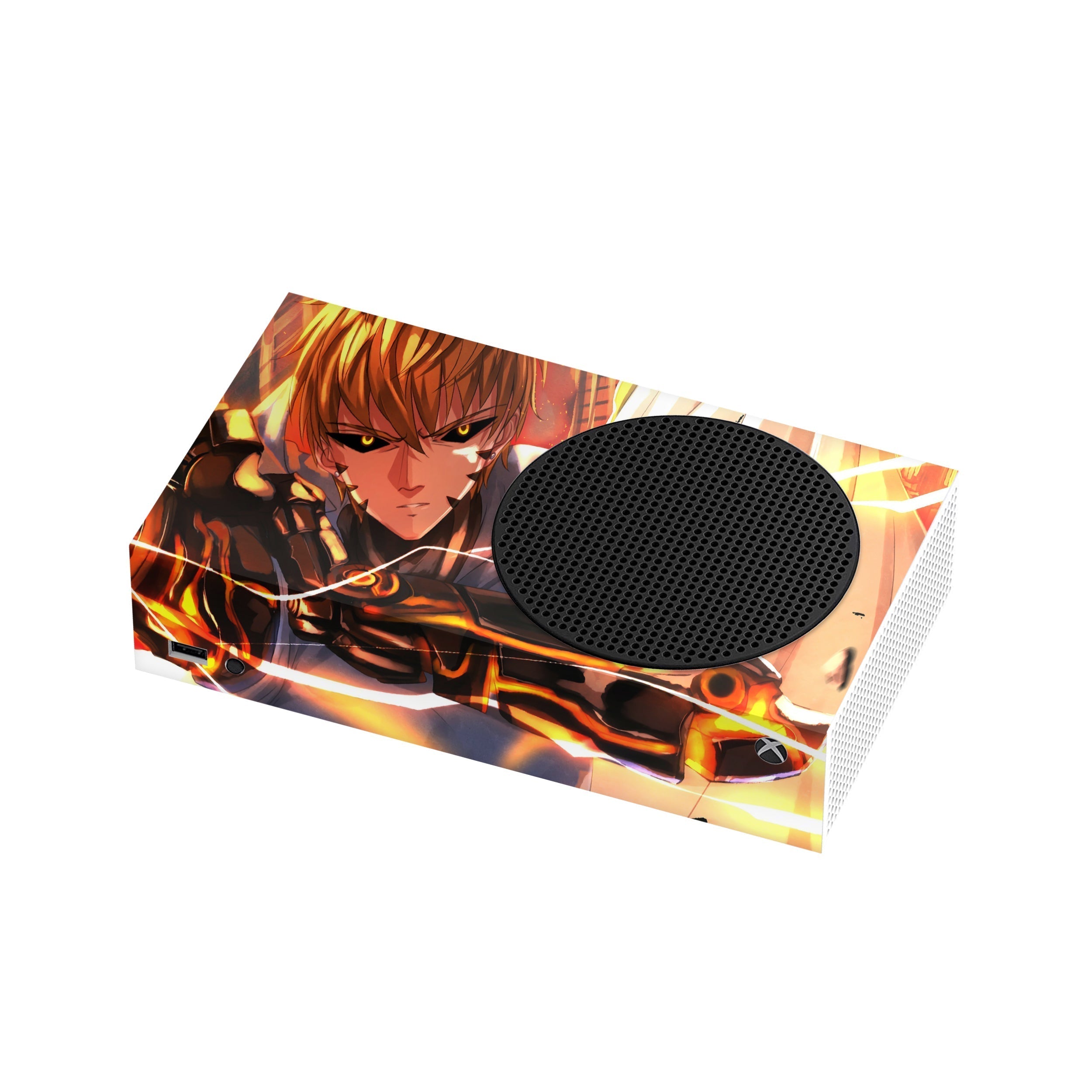 Cybernetic Warrior v1 Xbox Series S Skin - Anime-inspired design