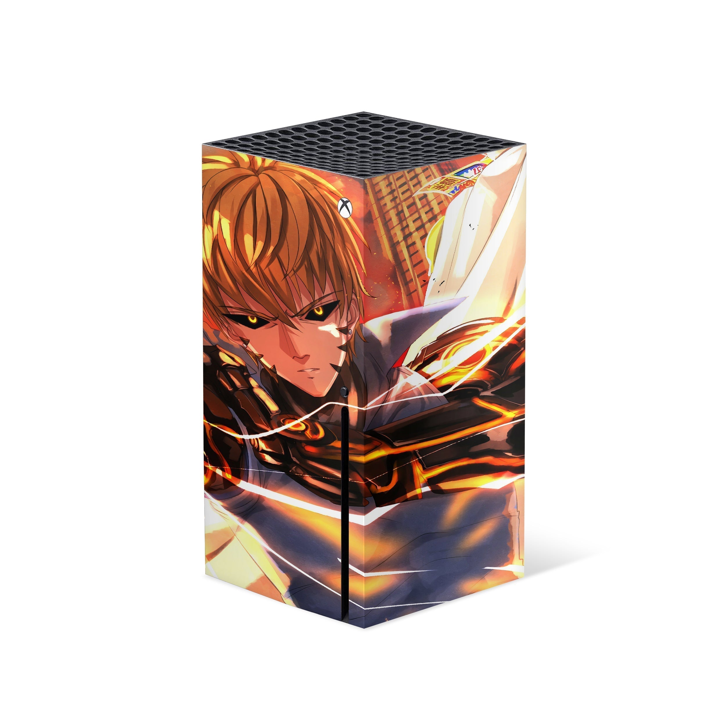 Cybernetic Warrior v1 Xbox Series X Skin - Anime-inspired design