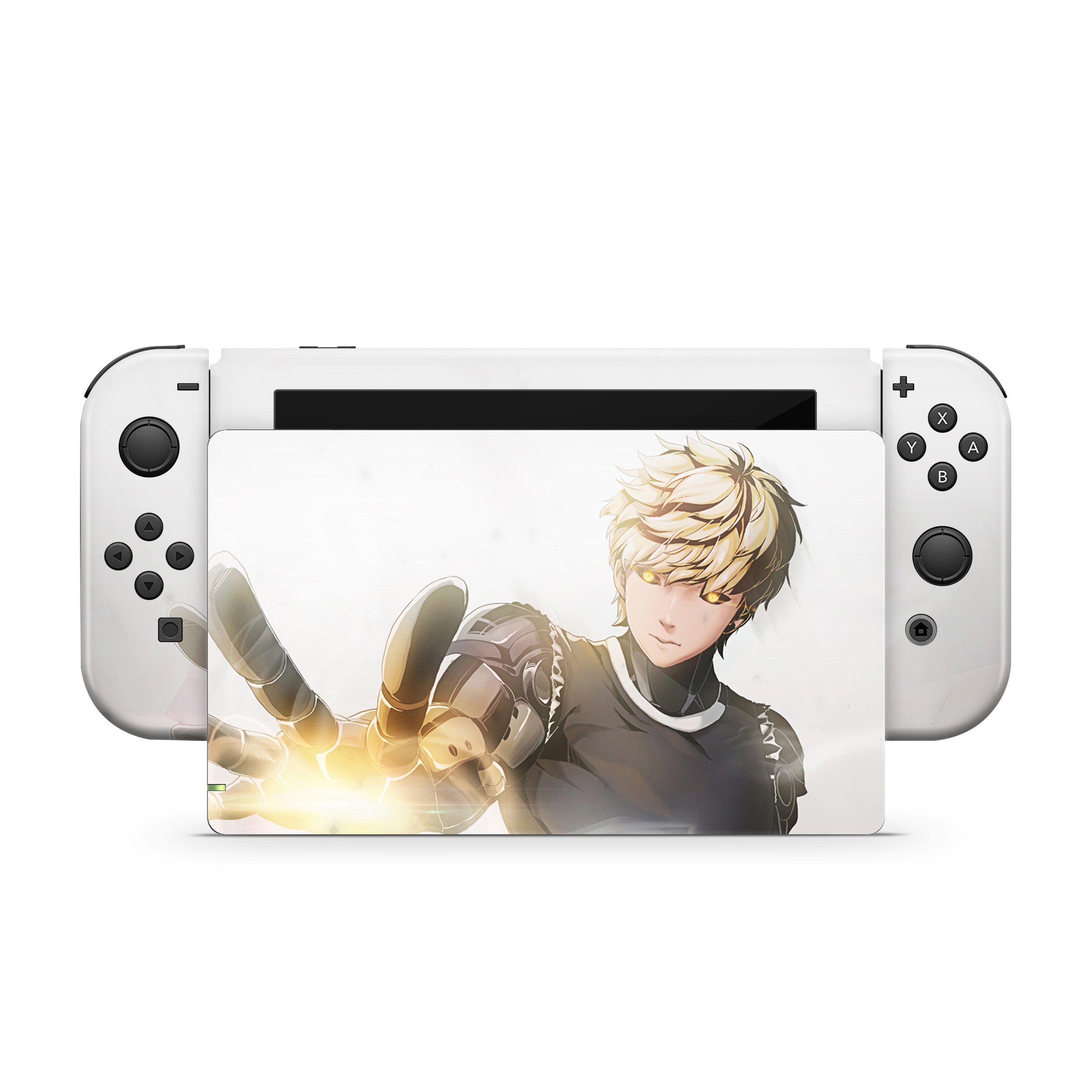 Cybernetic Warrior v2 Nintendo Switch Skin - Anime-inspired design