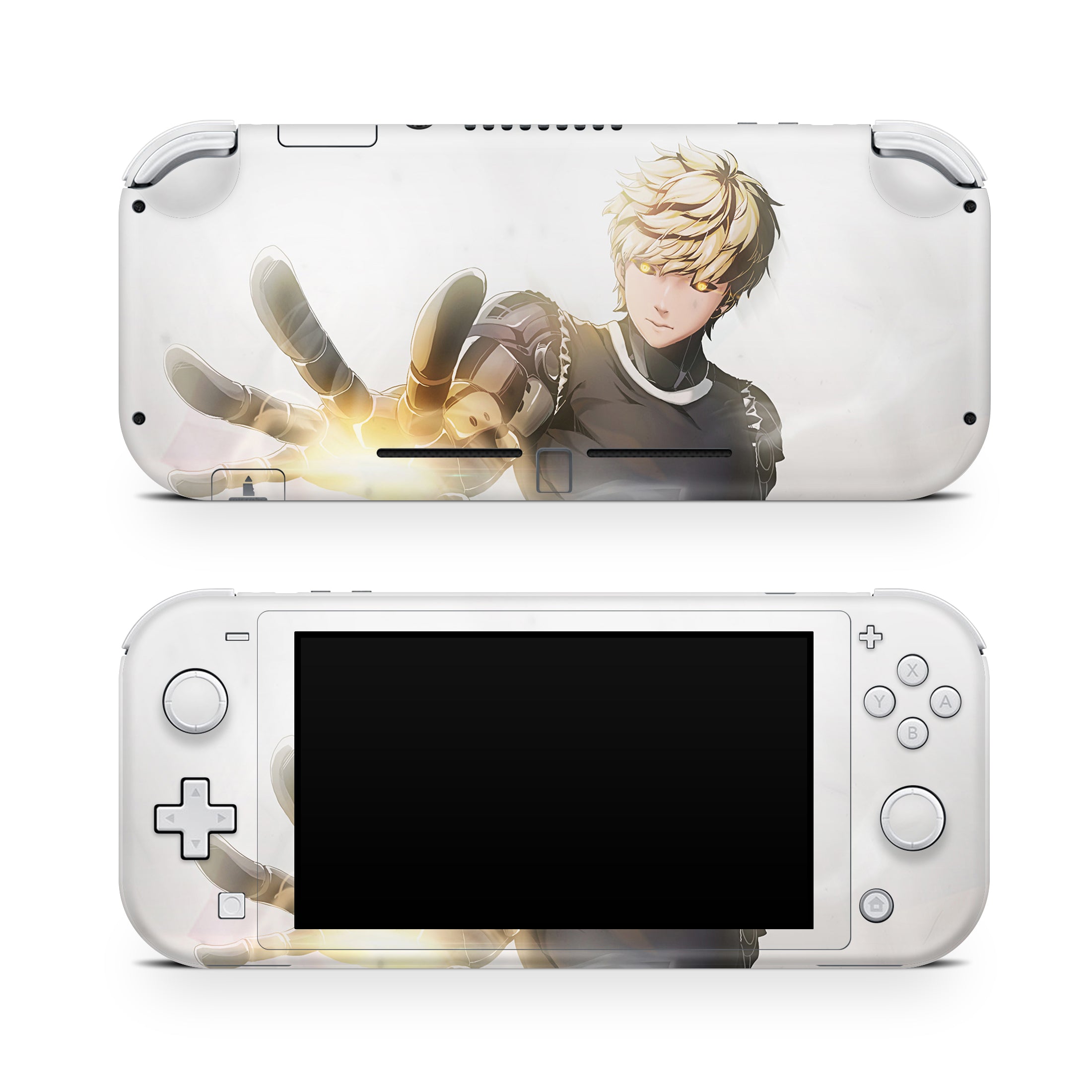 Cybernetic Warrior v2 Nintendo Switch Lite Skin - Anime-inspired design