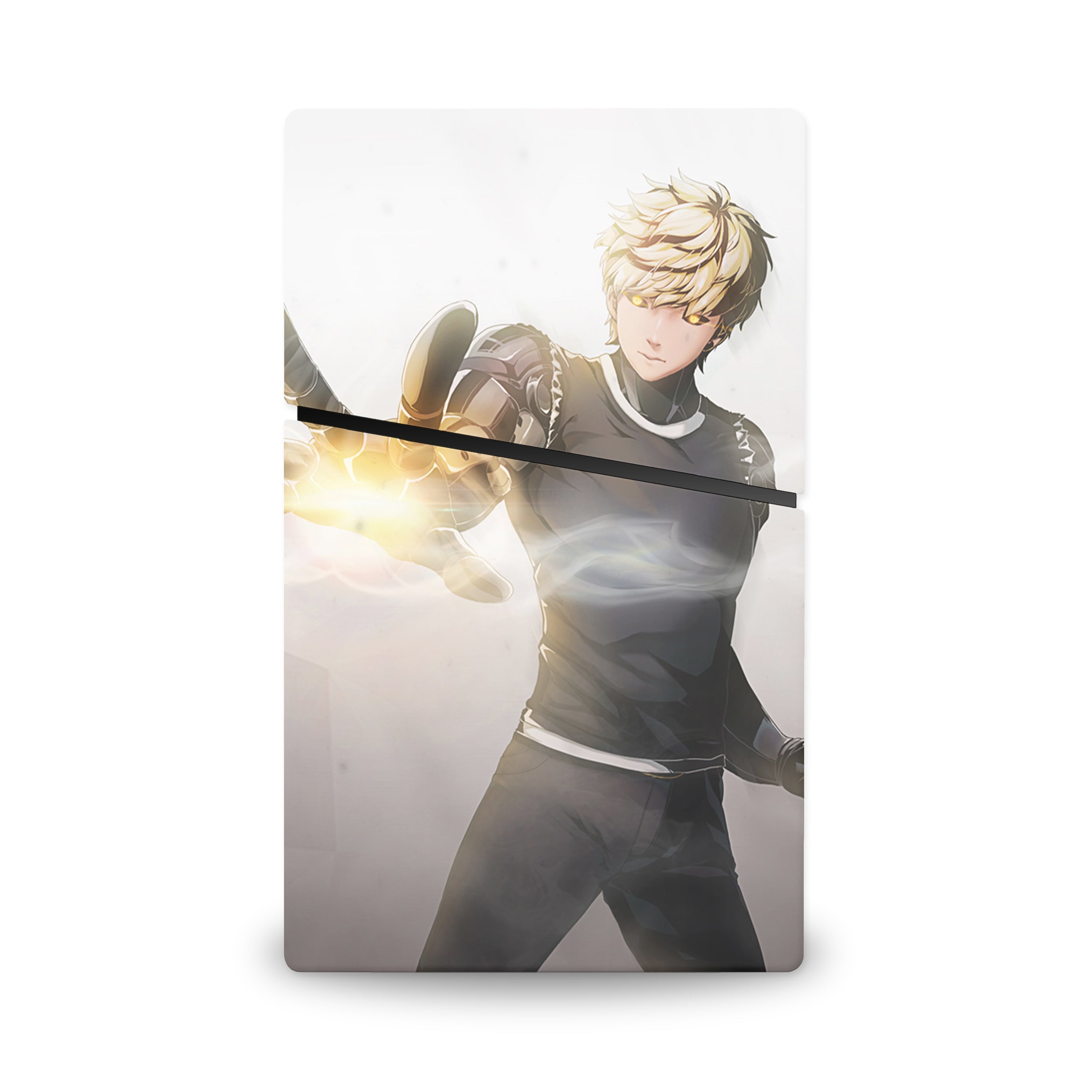 Cybernetic Warrior v2 PS5 Slim Digital Skin - Anime-inspired design