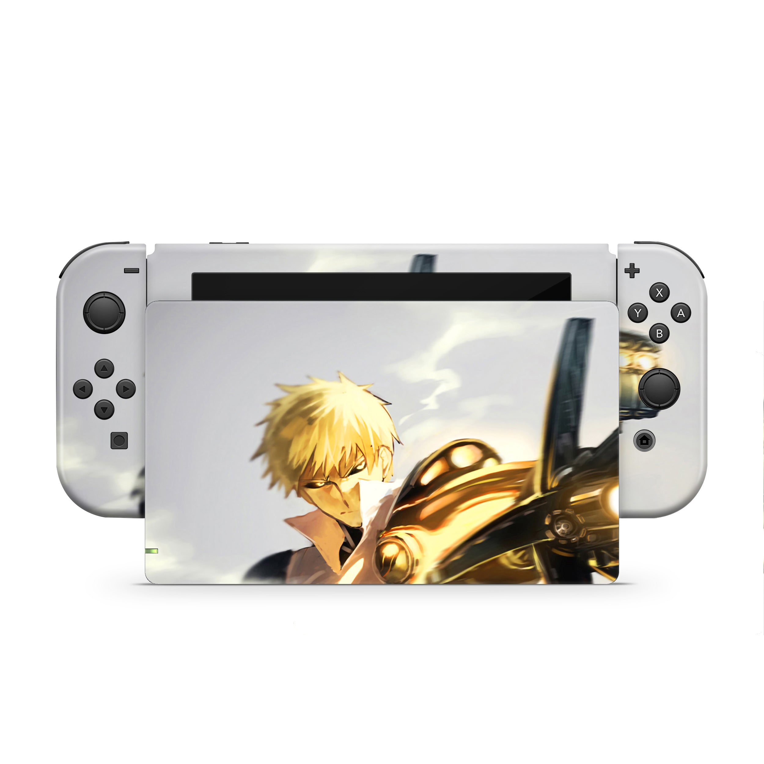 Cybernetic Warrior v3 Nintendo Switch Skin - Anime-inspired design