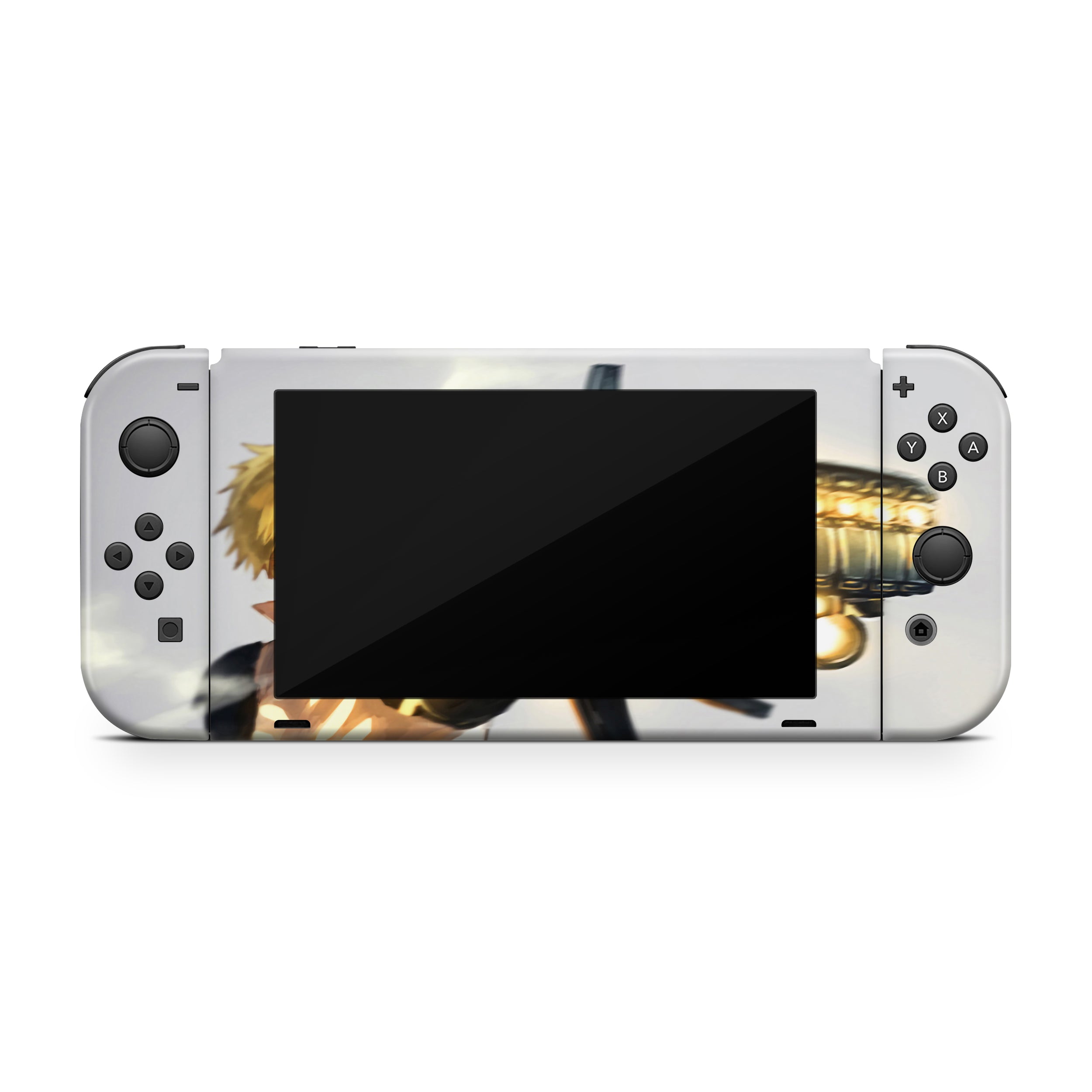 Cybernetic Warrior v3 Nintendo Switch Skin - Anime-inspired design
