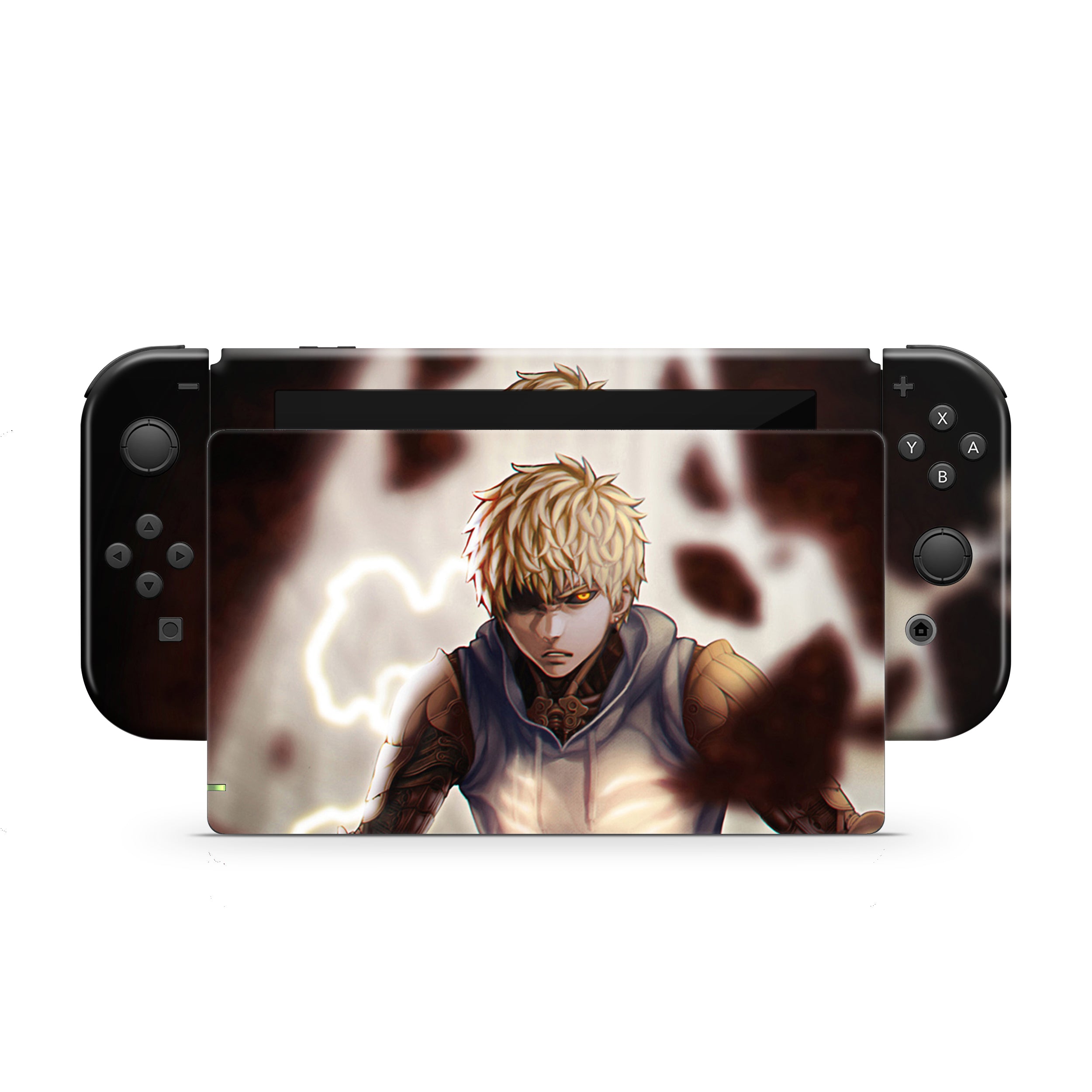 Cybernetic Warrior v4 Nintendo Switch Skin - Anime-inspired design
