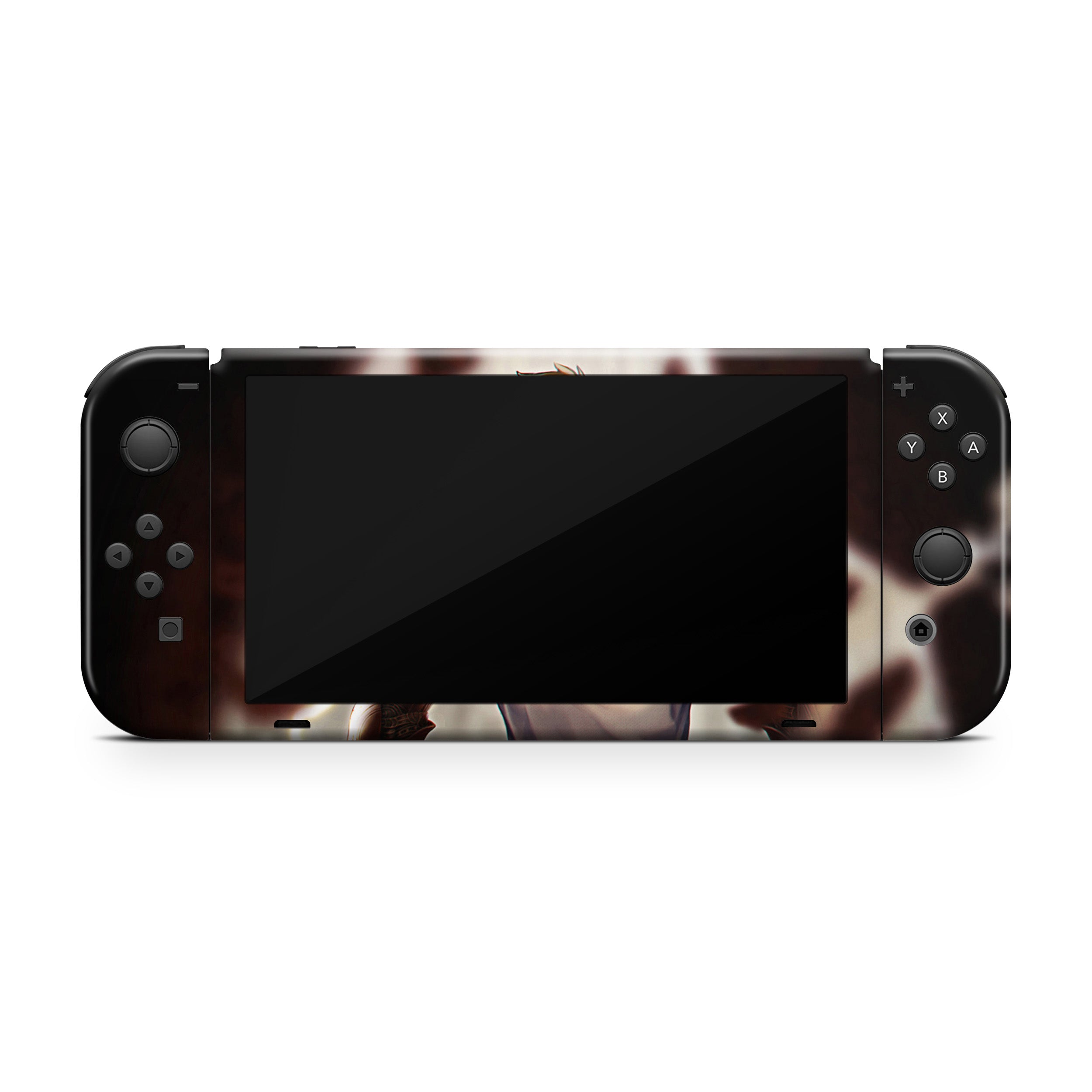Cybernetic Warrior v4 Nintendo Switch OLED Skin - Anime-inspired design