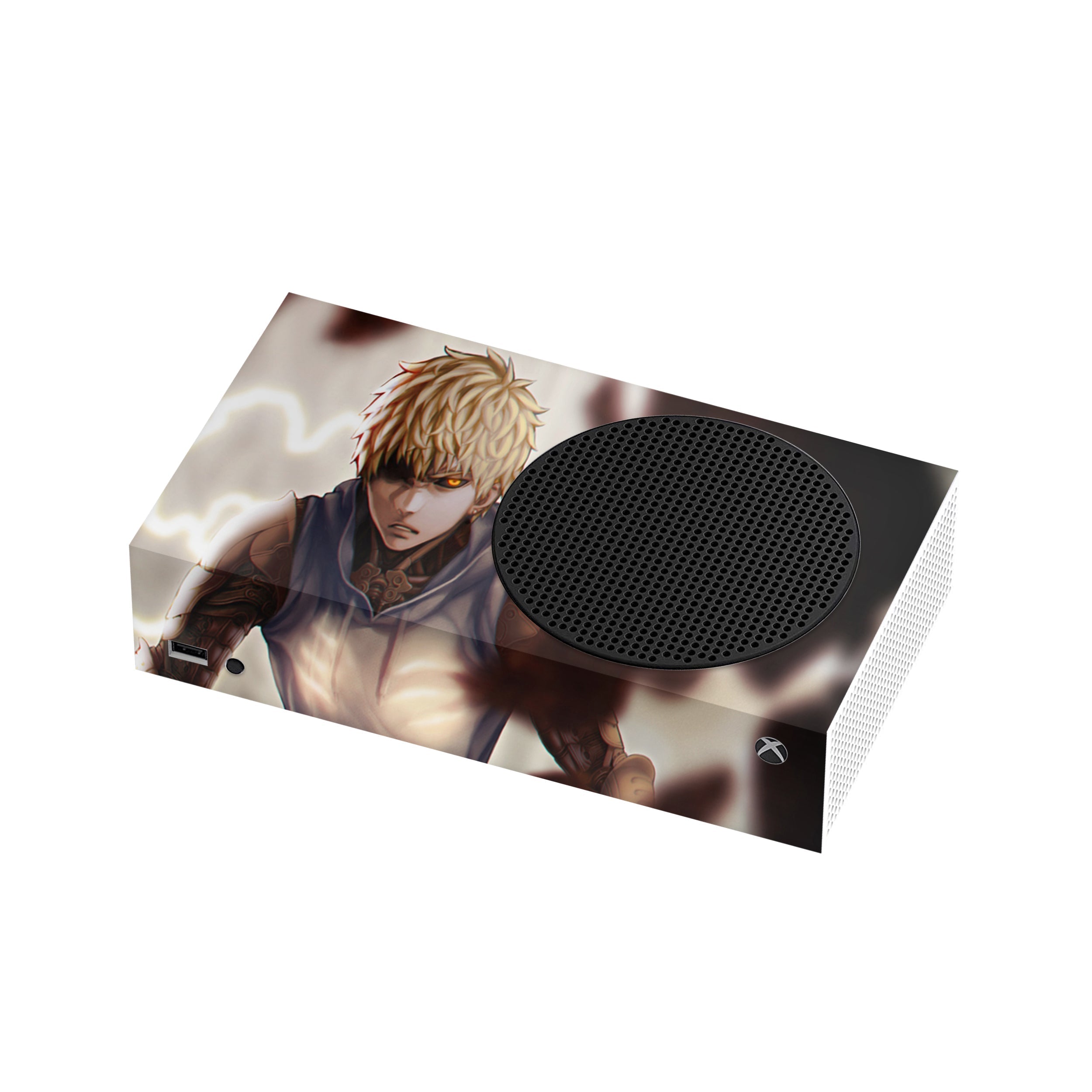 Cybernetic Warrior v4 Xbox Series S Skin - Anime-inspired design