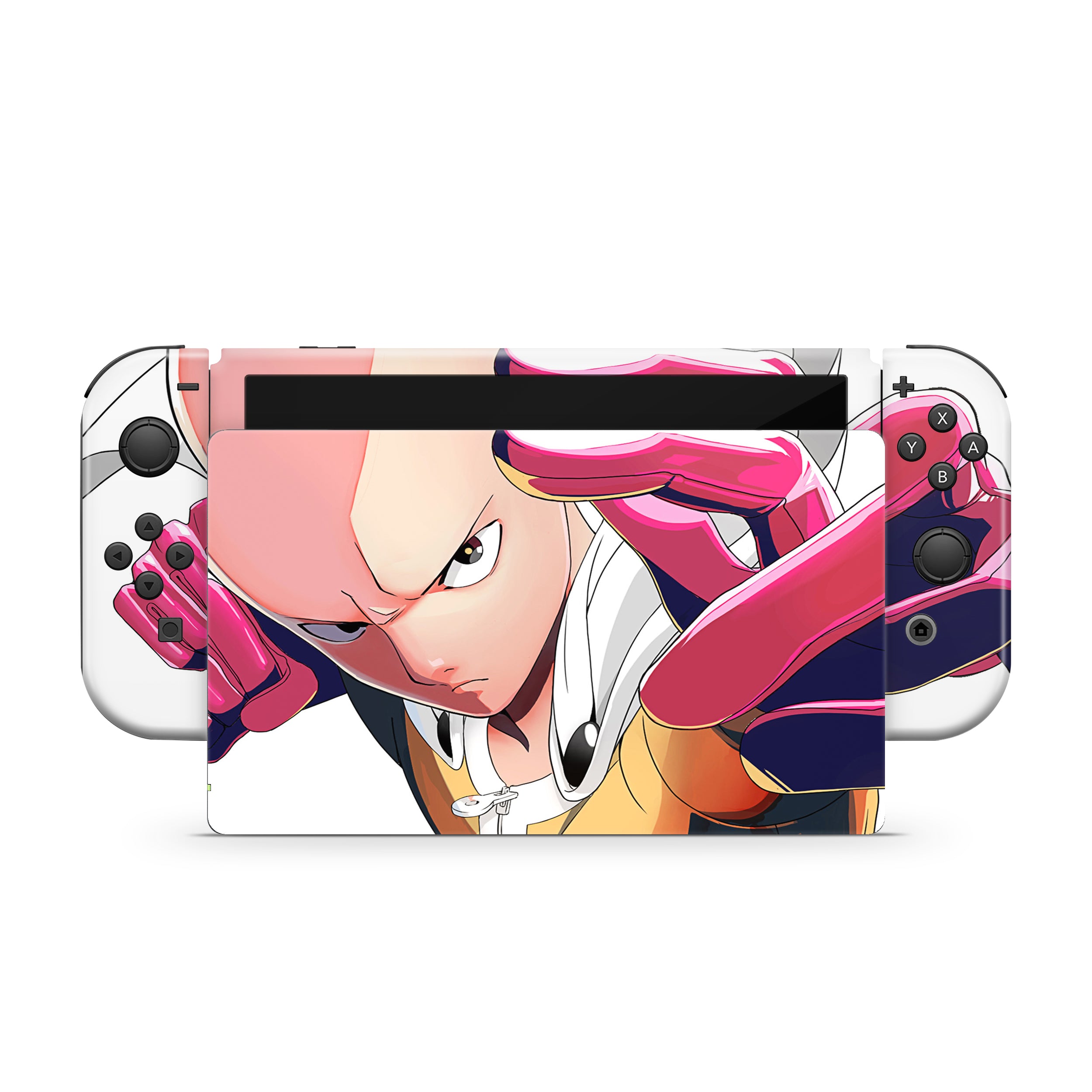 Ultimate Striker v1 Nintendo Switch OLED Skin - Anime-inspired design