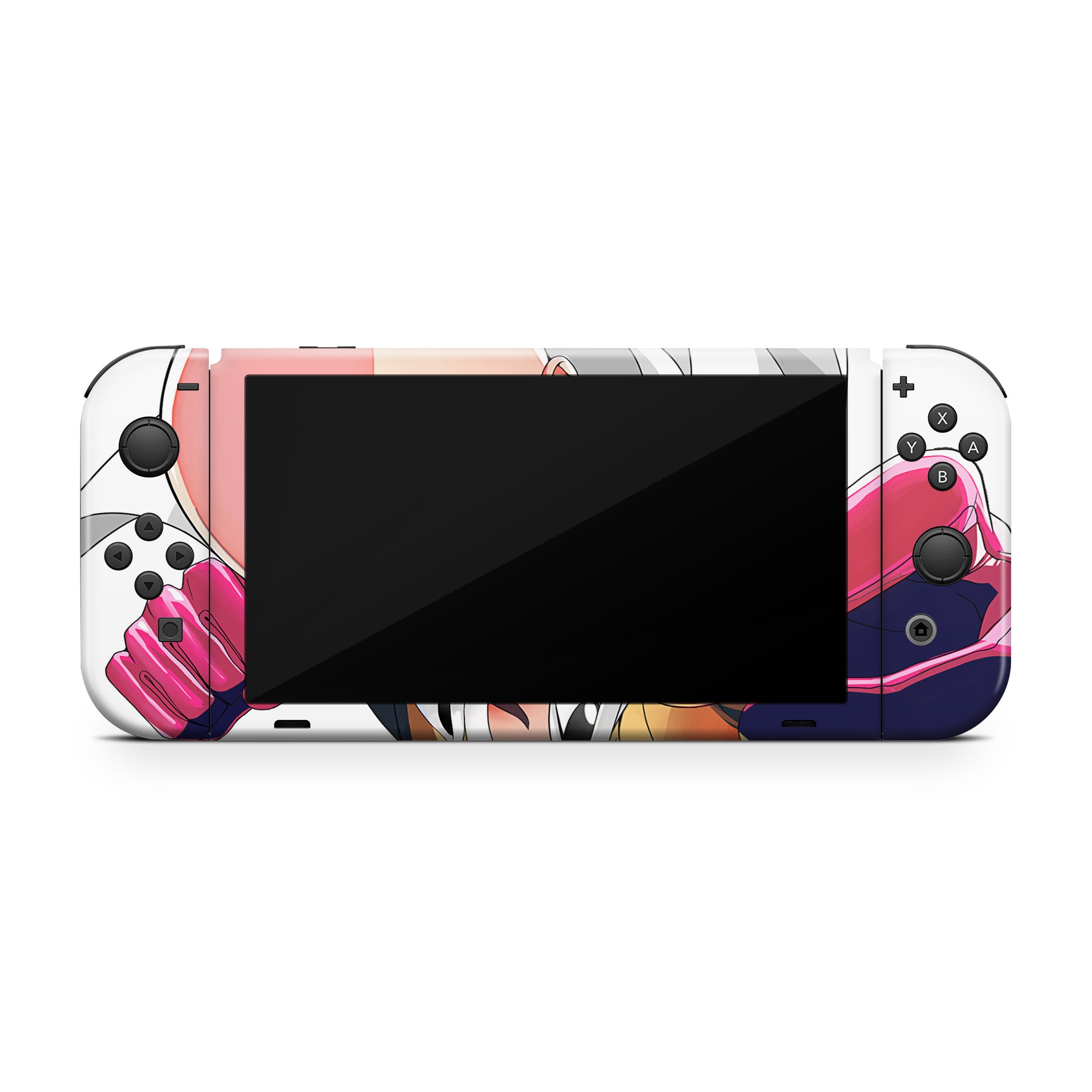 Ultimate Striker v1 Nintendo Switch OLED Skin - Anime-inspired design