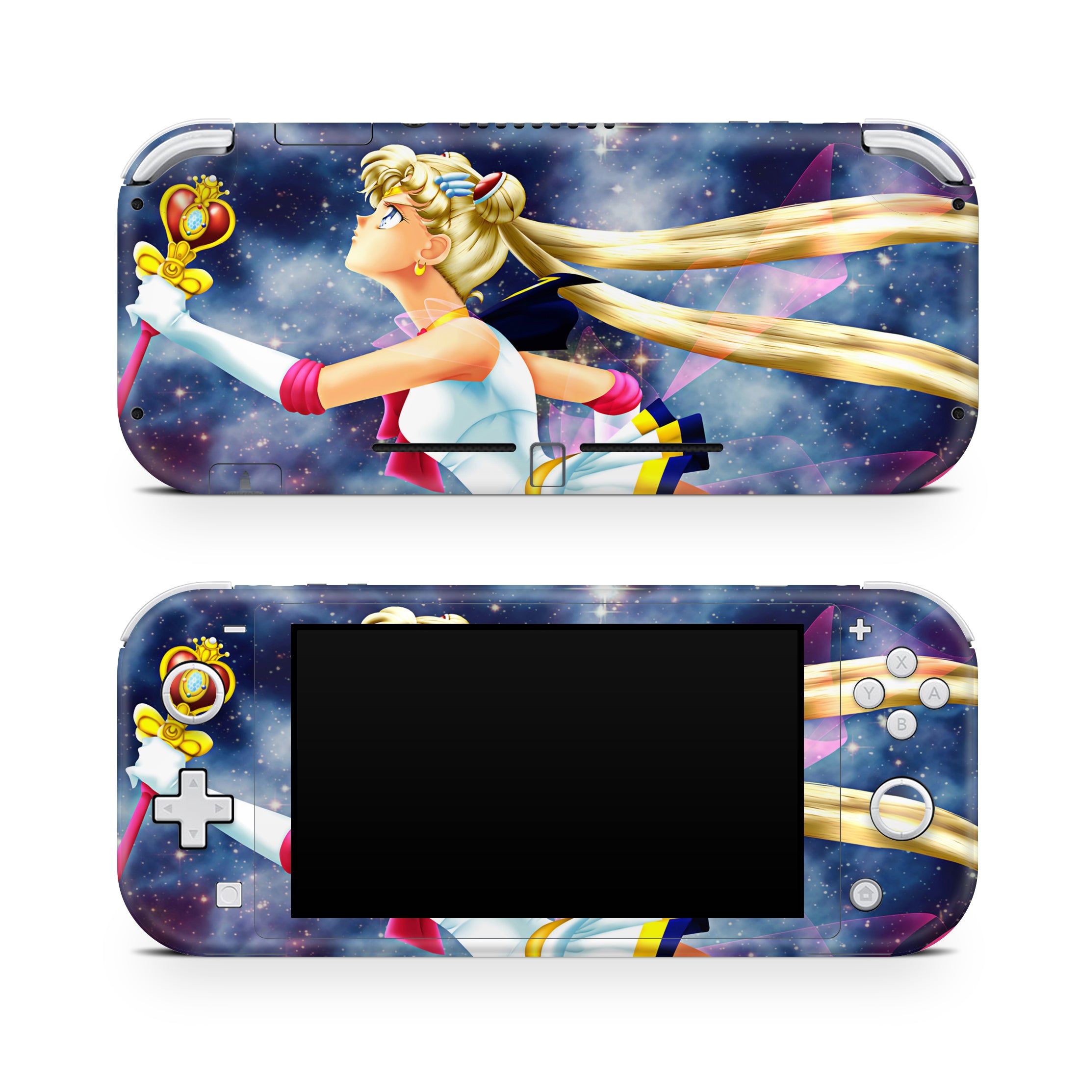 Moon Princess v3 Nintendo Switch Lite Skin - Anime-inspired design