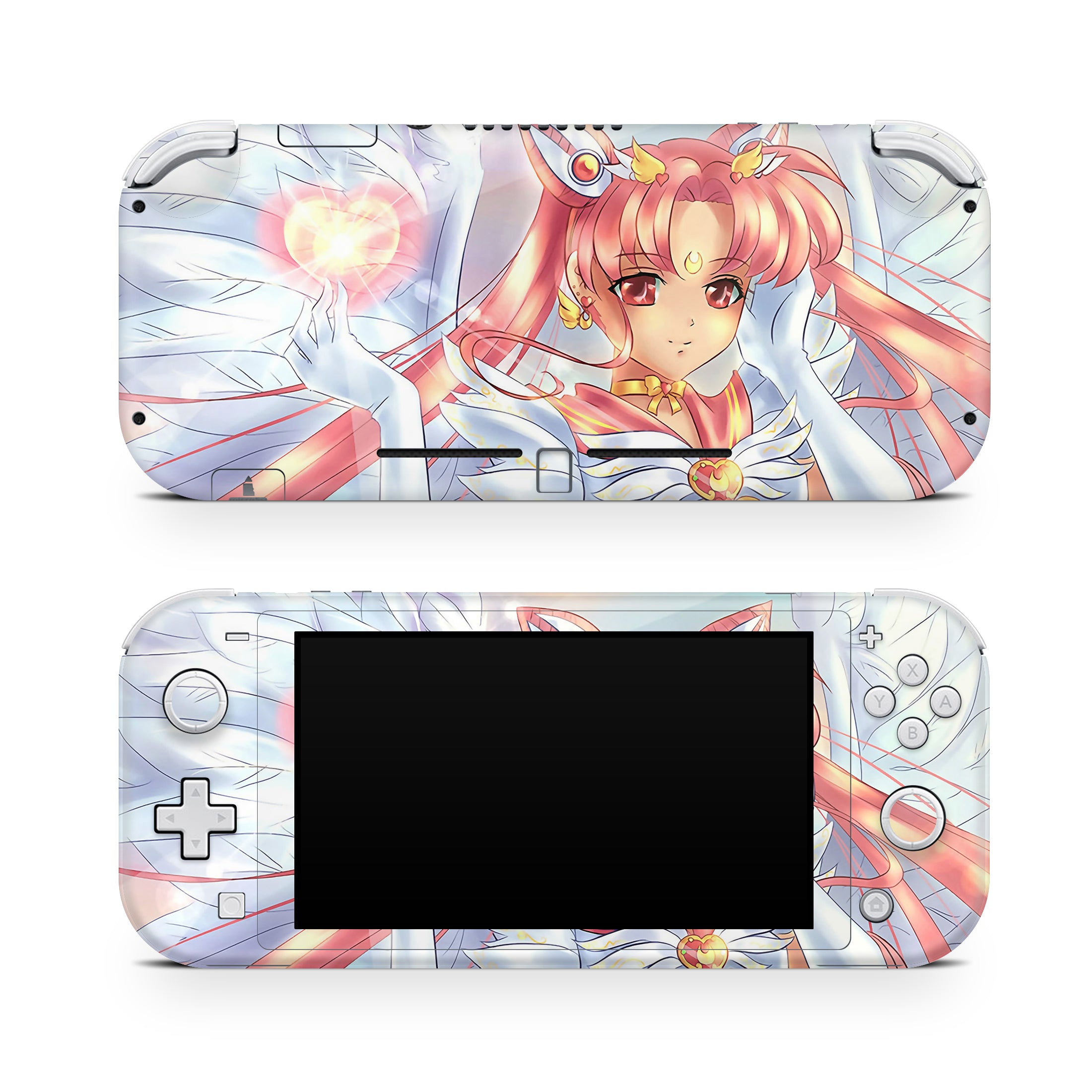 Moon Princess v4 Nintendo Switch Lite Skin - Anime-inspired design