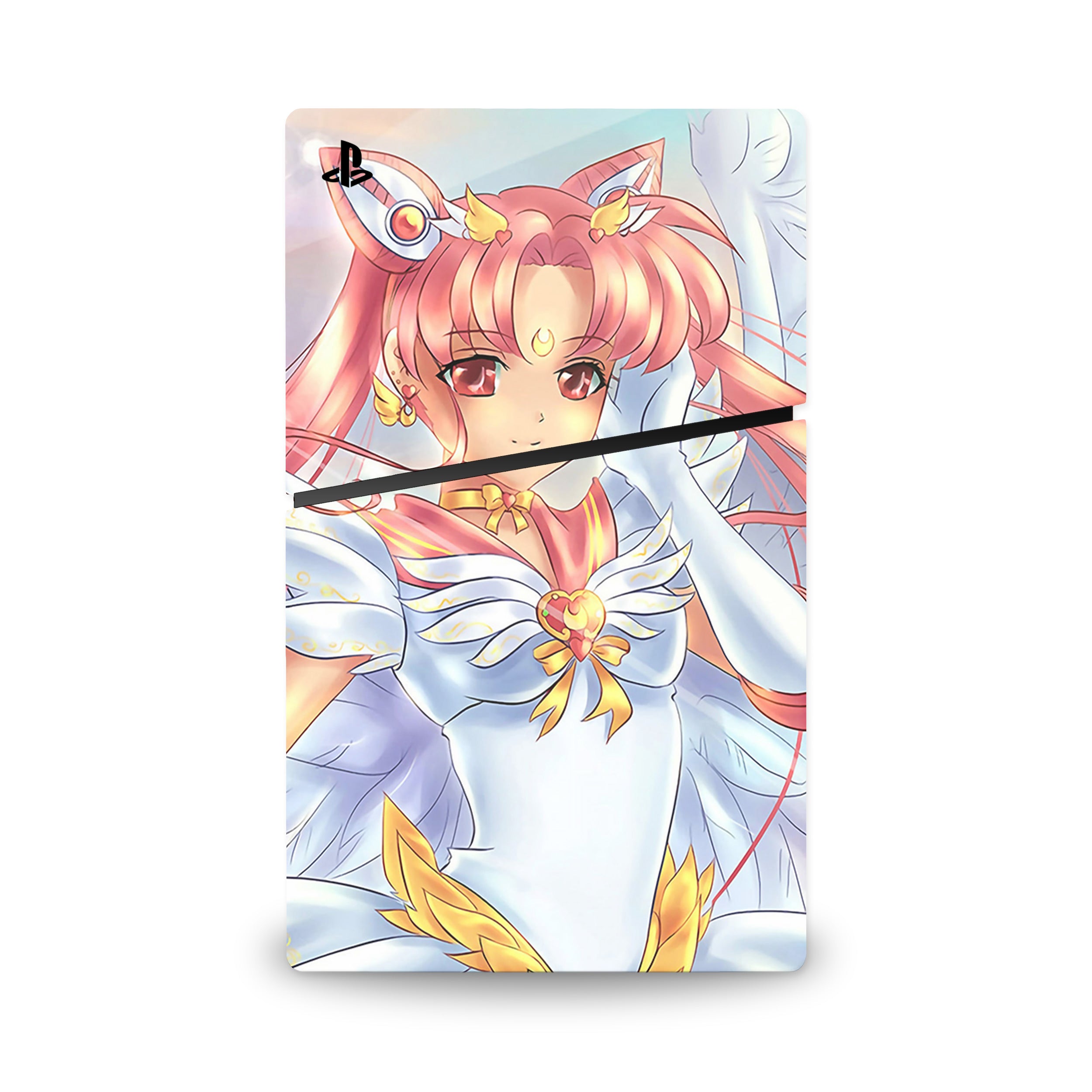 Moon Princess v4 PS5 Slim Digital Skin - Anime-inspired design