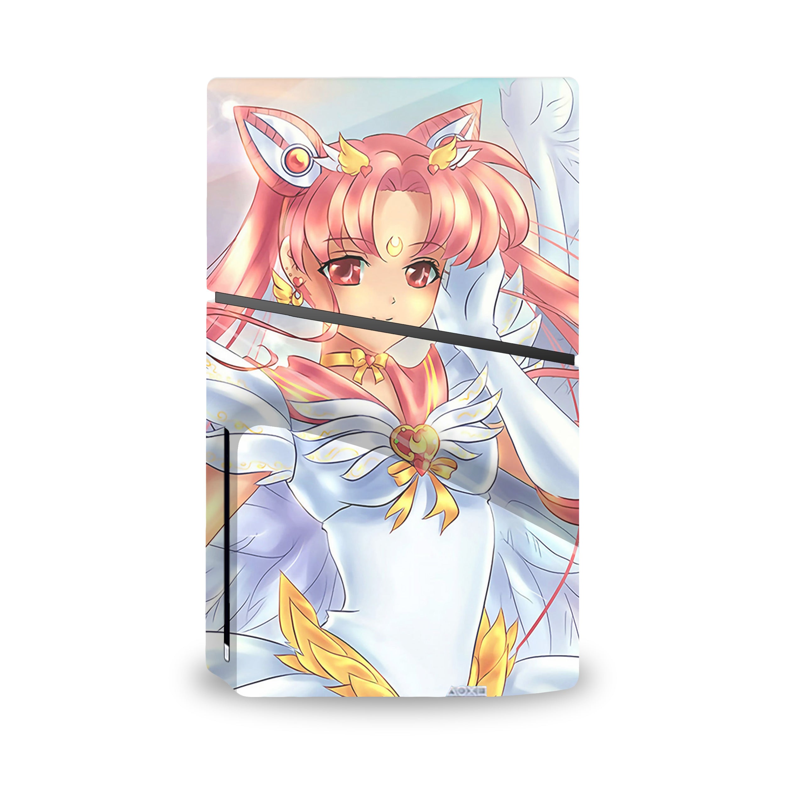 Moon Princess v4 PS5 Slim Skin - Anime-inspired design