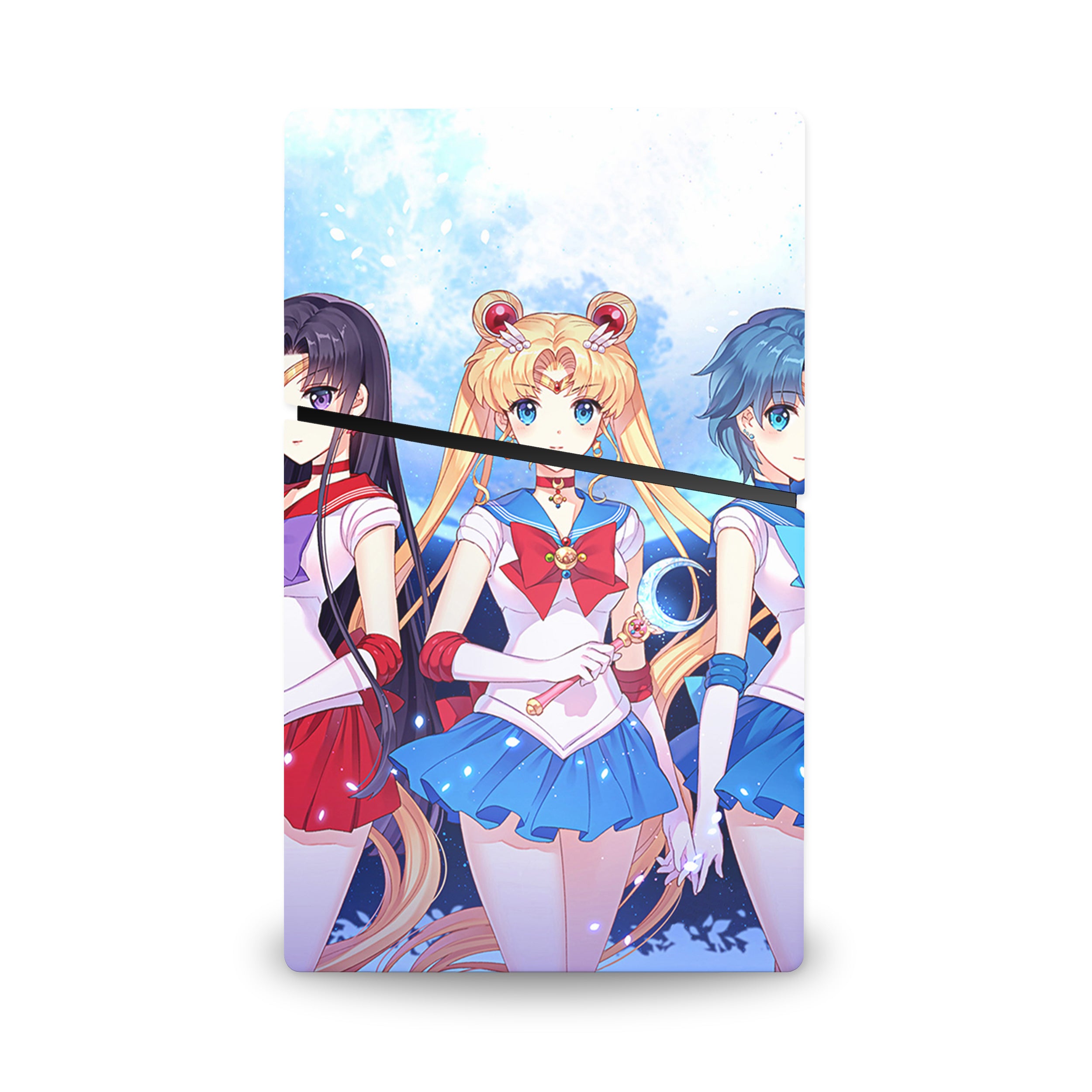 Moon Princess v5 PS5 Slim Digital Skin - Anime-inspired design
