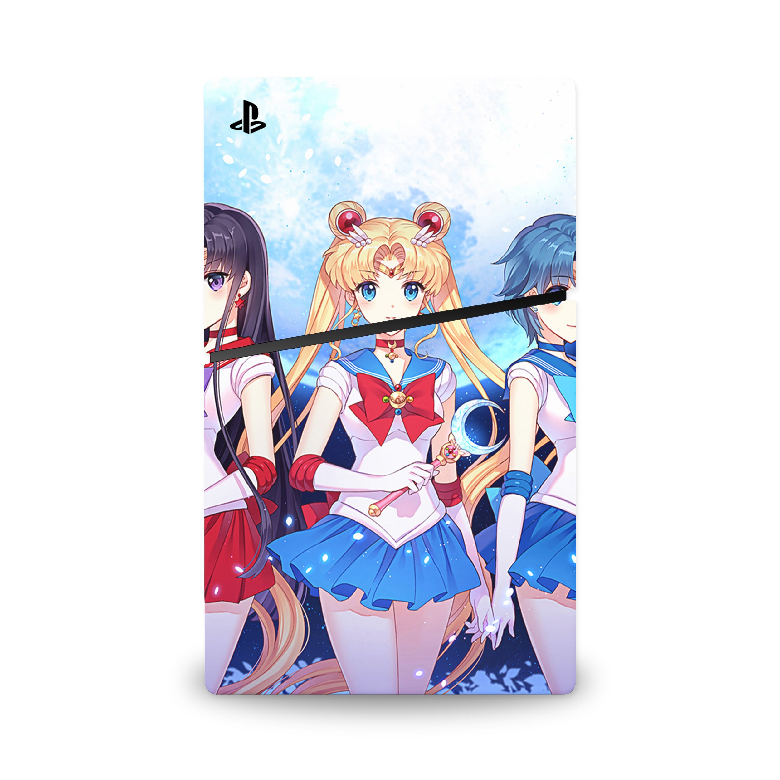 Moon Princess v5 PS5 Slim Digital Skin - Anime-inspired design