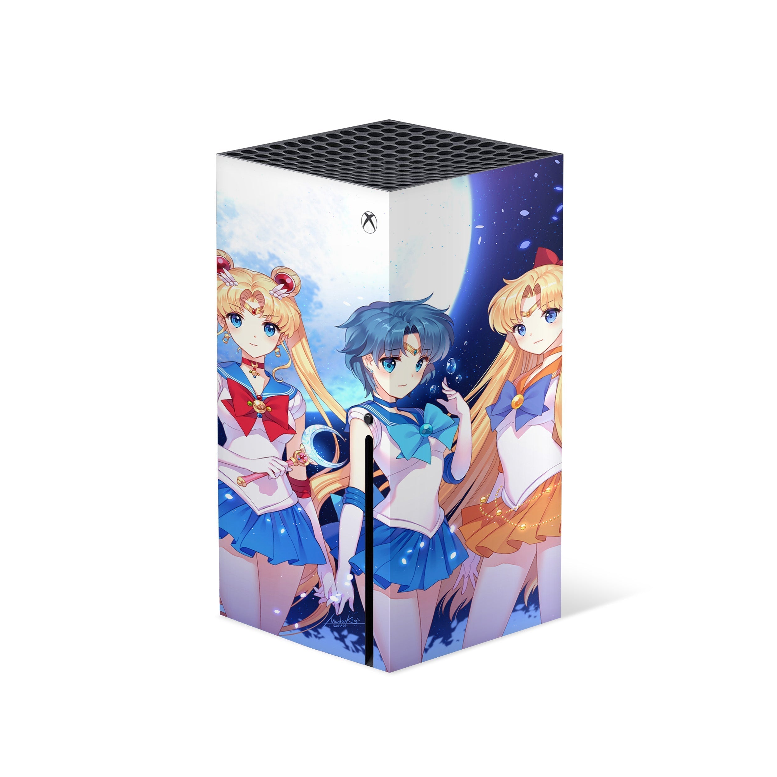 Moon Princess v5 Xbox Series X Skin - Anime-inspired design