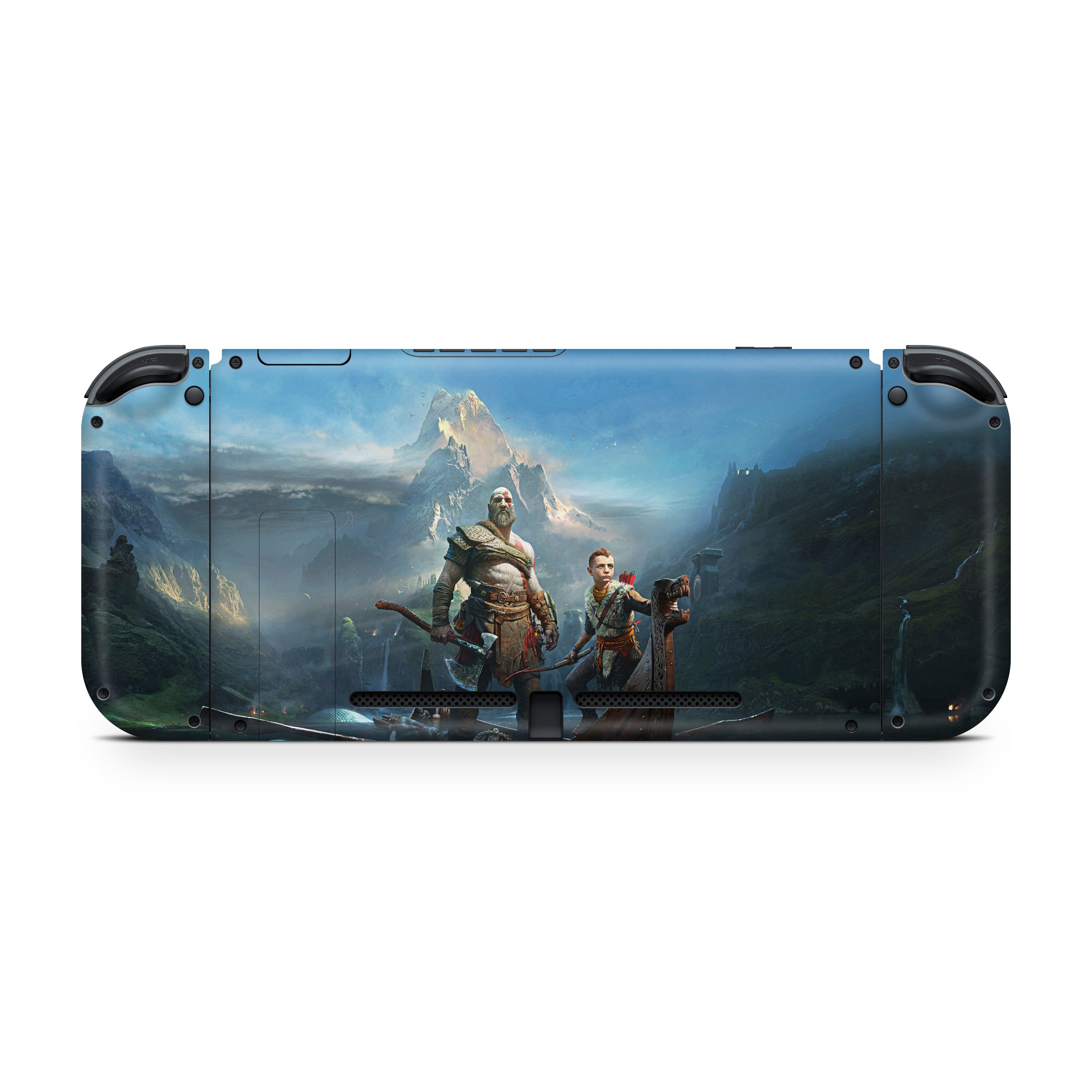 War God v1 Nintendo Switch OLED Skin - Video Game-inspired design