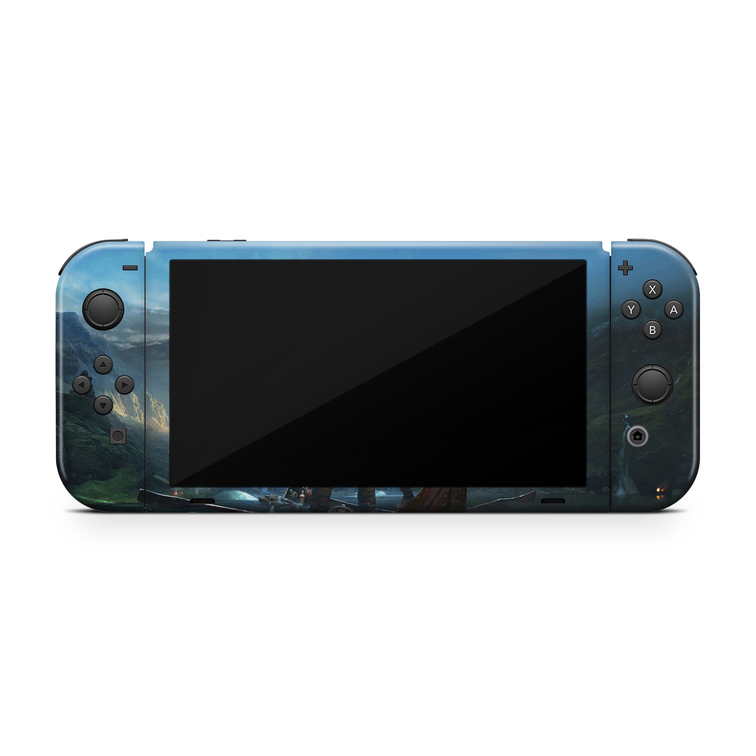 War God v1 Nintendo Switch OLED Skin - Video Game-inspired design