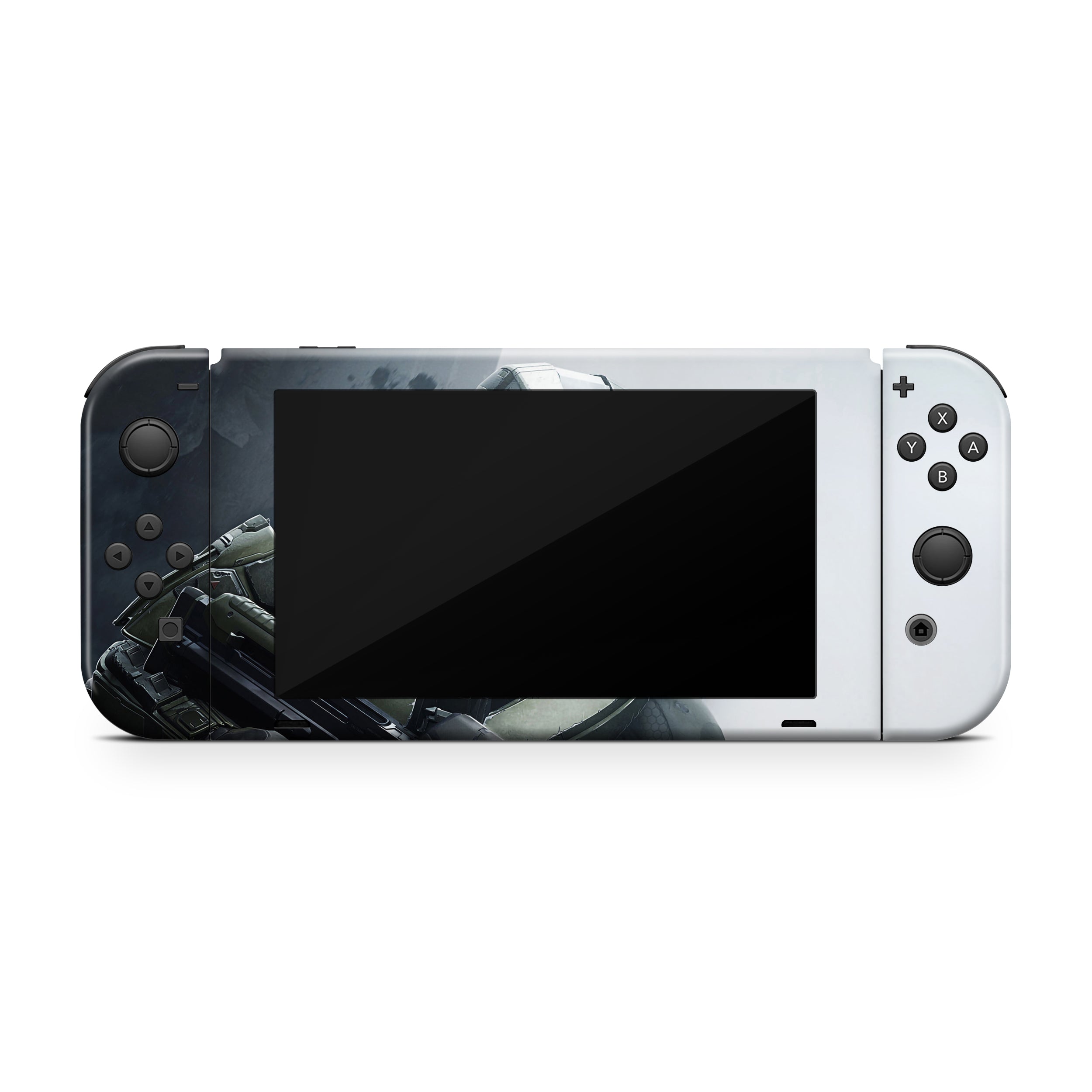 Spartan Sentinel v1 Nintendo Switch OLED Skin - Video Game-inspired design