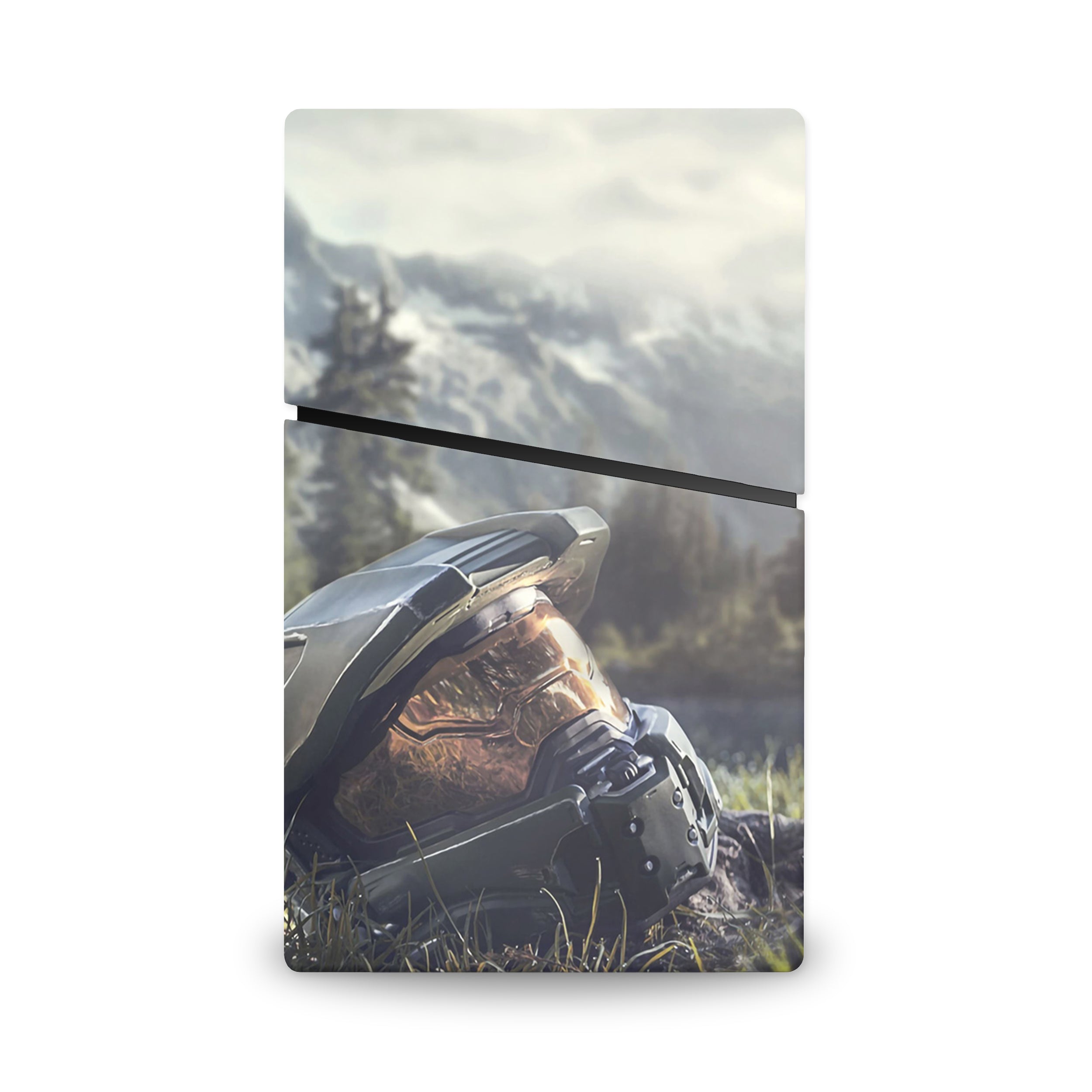 Spartan Sentinel v4 PS5 Slim Digital Skin - Video Game-inspired design