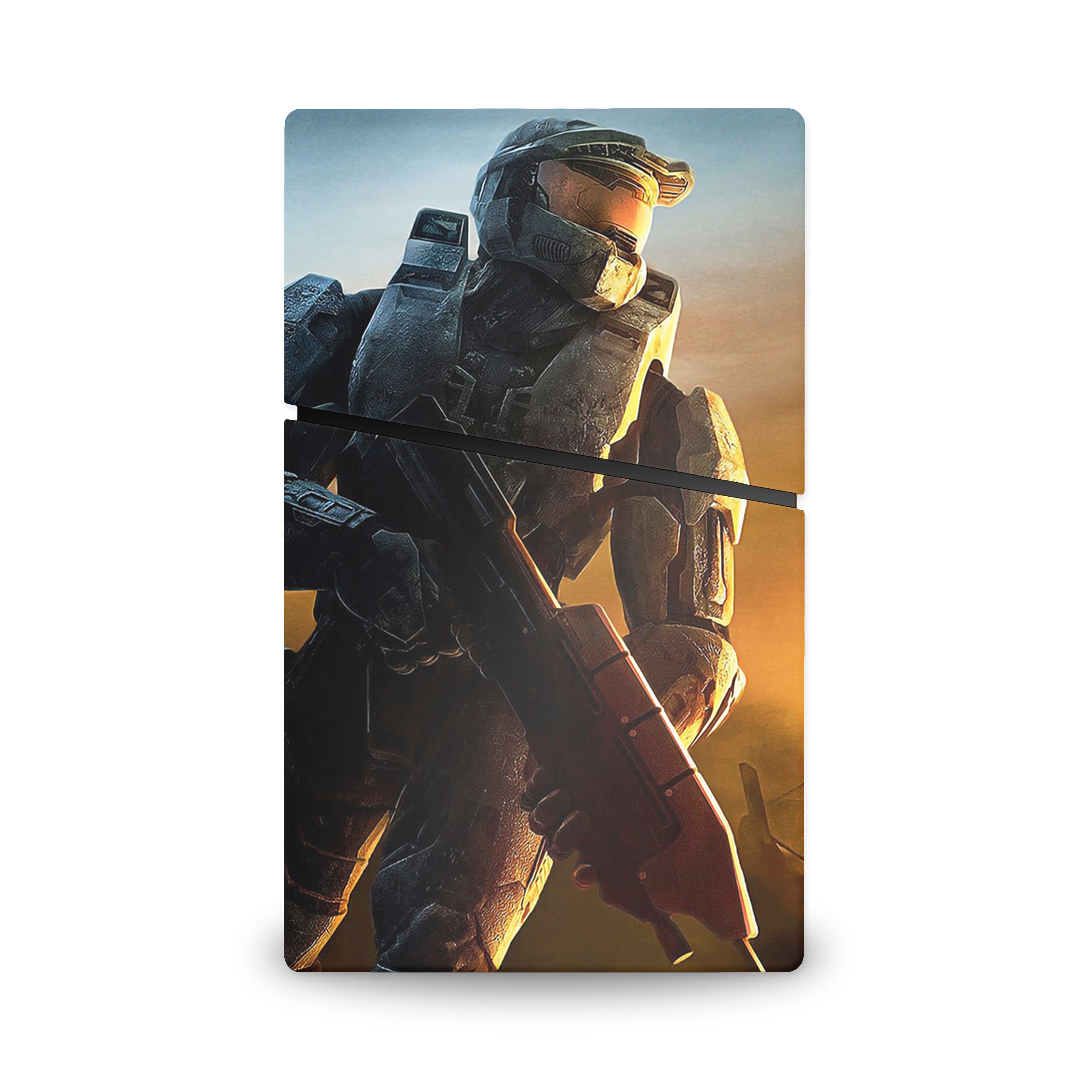 Spartan Sentinel v10 PS5 Slim Digital Skin - Video Game-inspired design