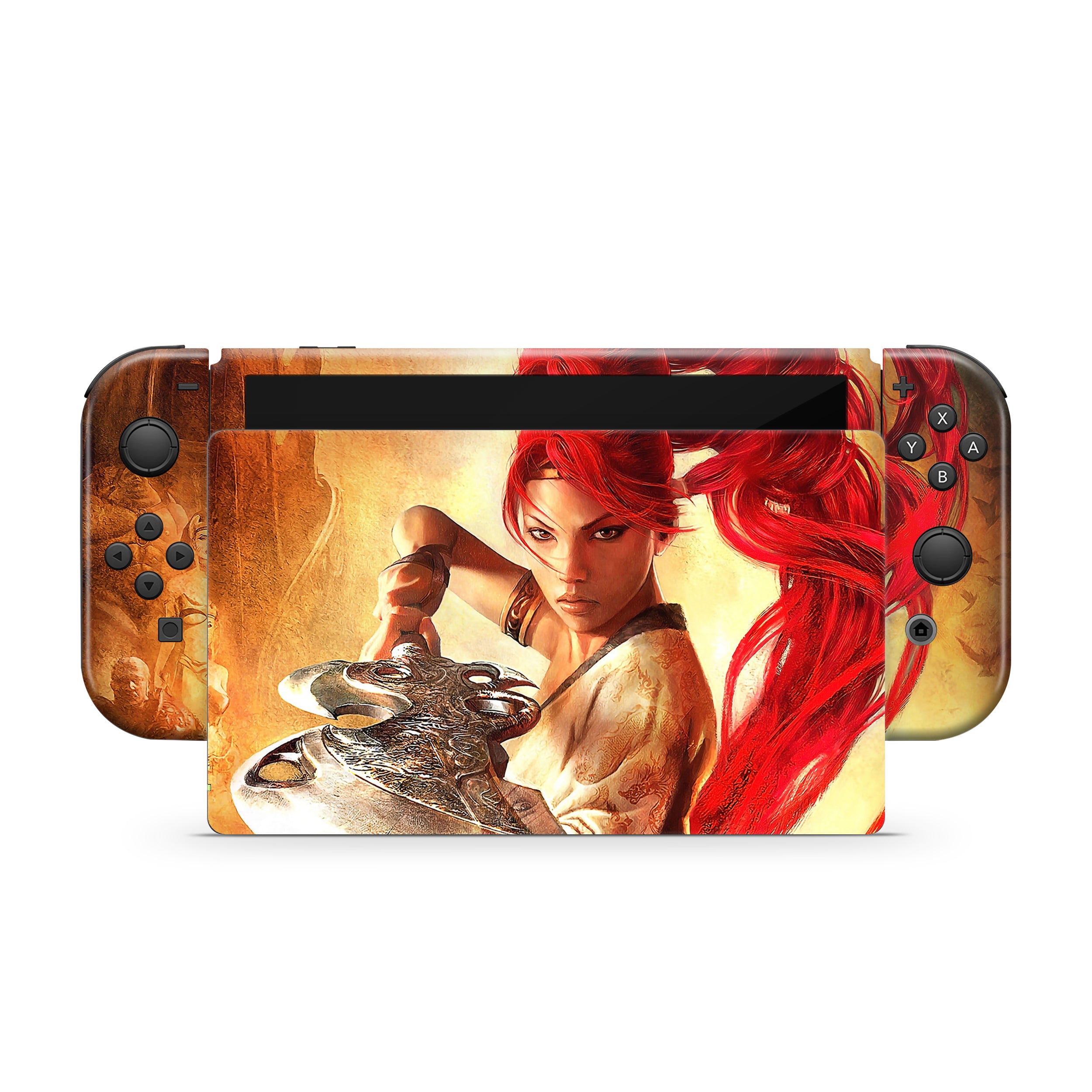 Celestial Blade v1 Nintendo Switch OLED Skin - Video Game-inspired design