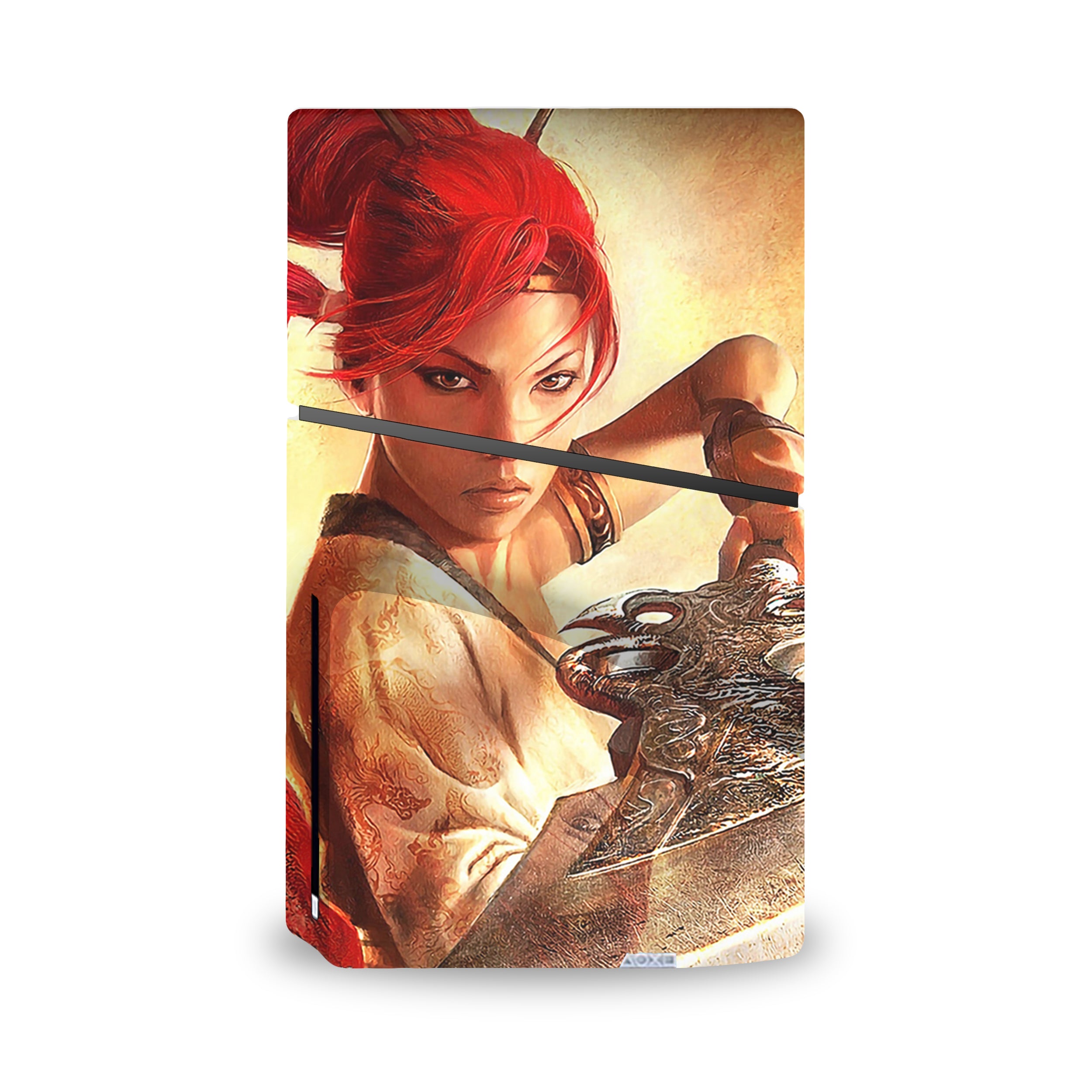 Celestial Blade v1 PS5 Slim Skin - Video Game-inspired design