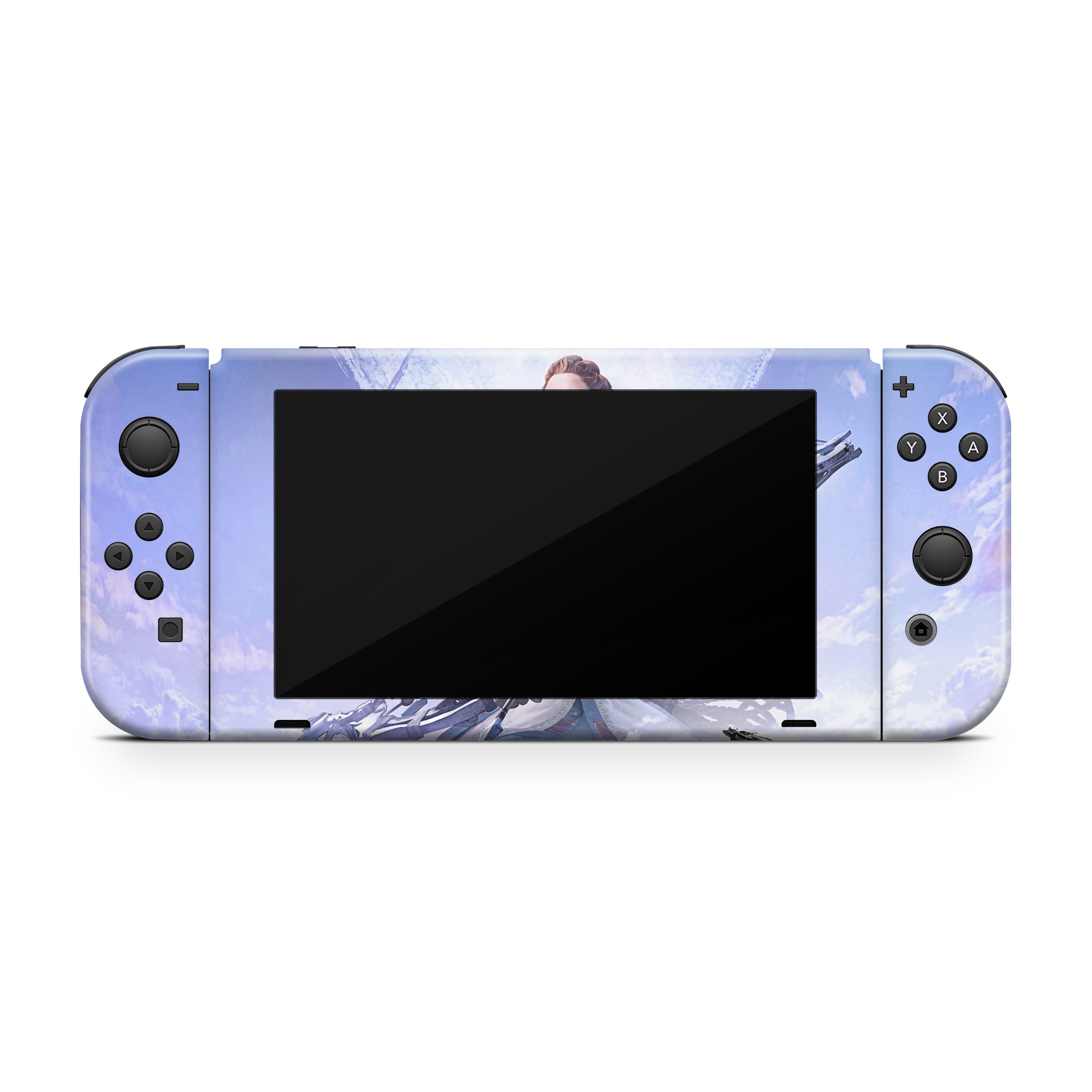 Solar Horizon v1 Nintendo Switch OLED Skin - Video Game-inspired design