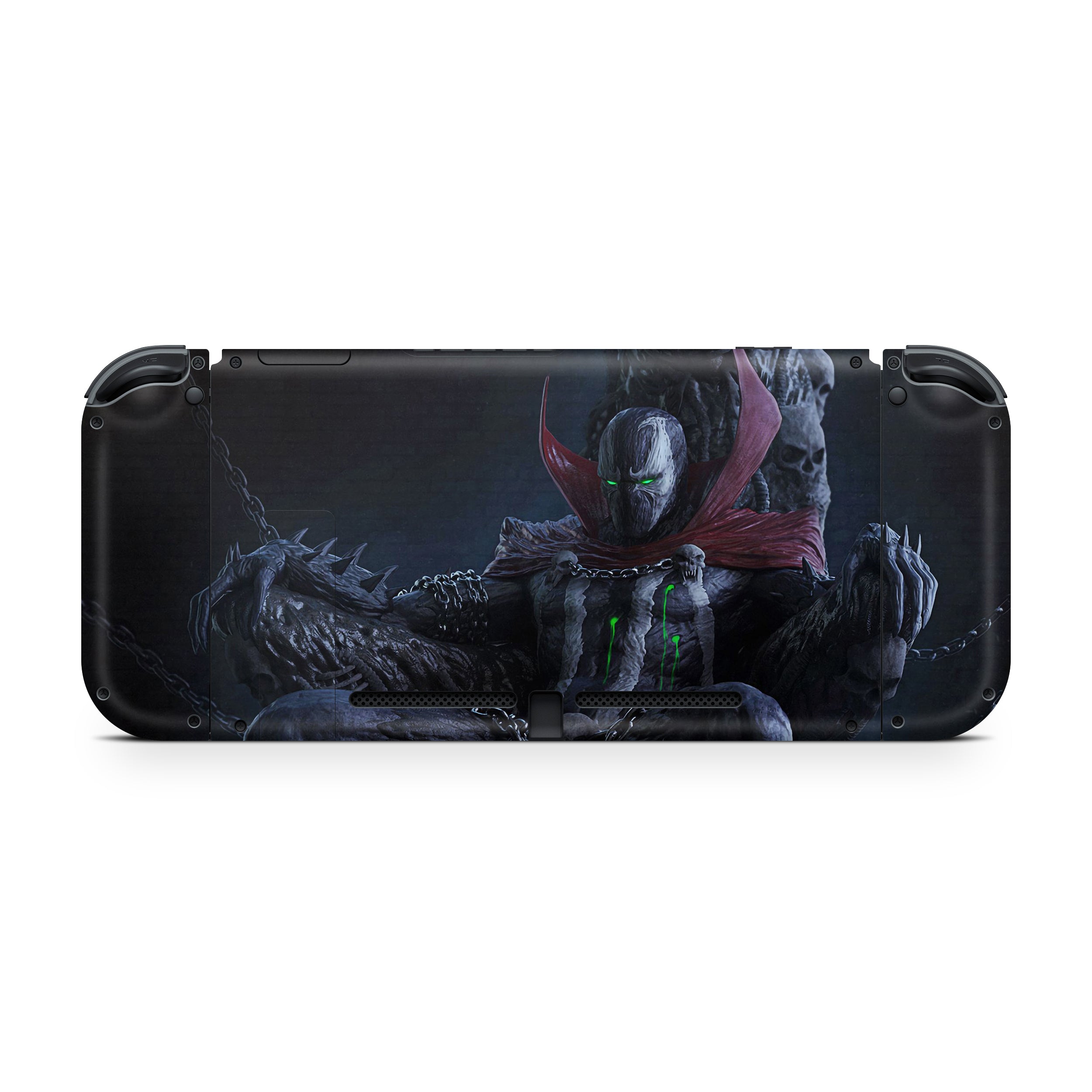 Infernal Hellspawn v1 Nintendo Switch Skin - Comics-inspired design