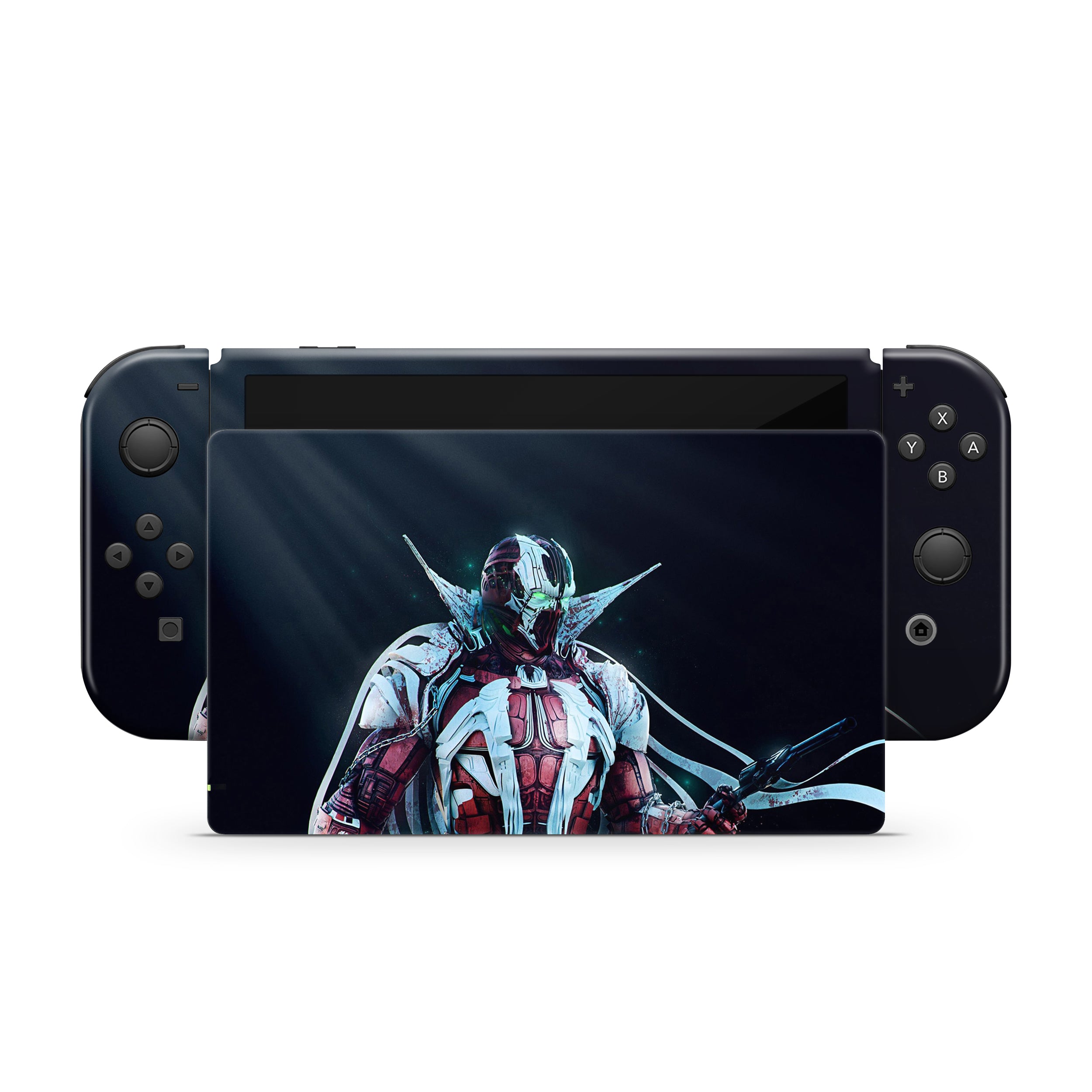 Infernal Hellspawn v2 Nintendo Switch OLED Skin - Comics-inspired design