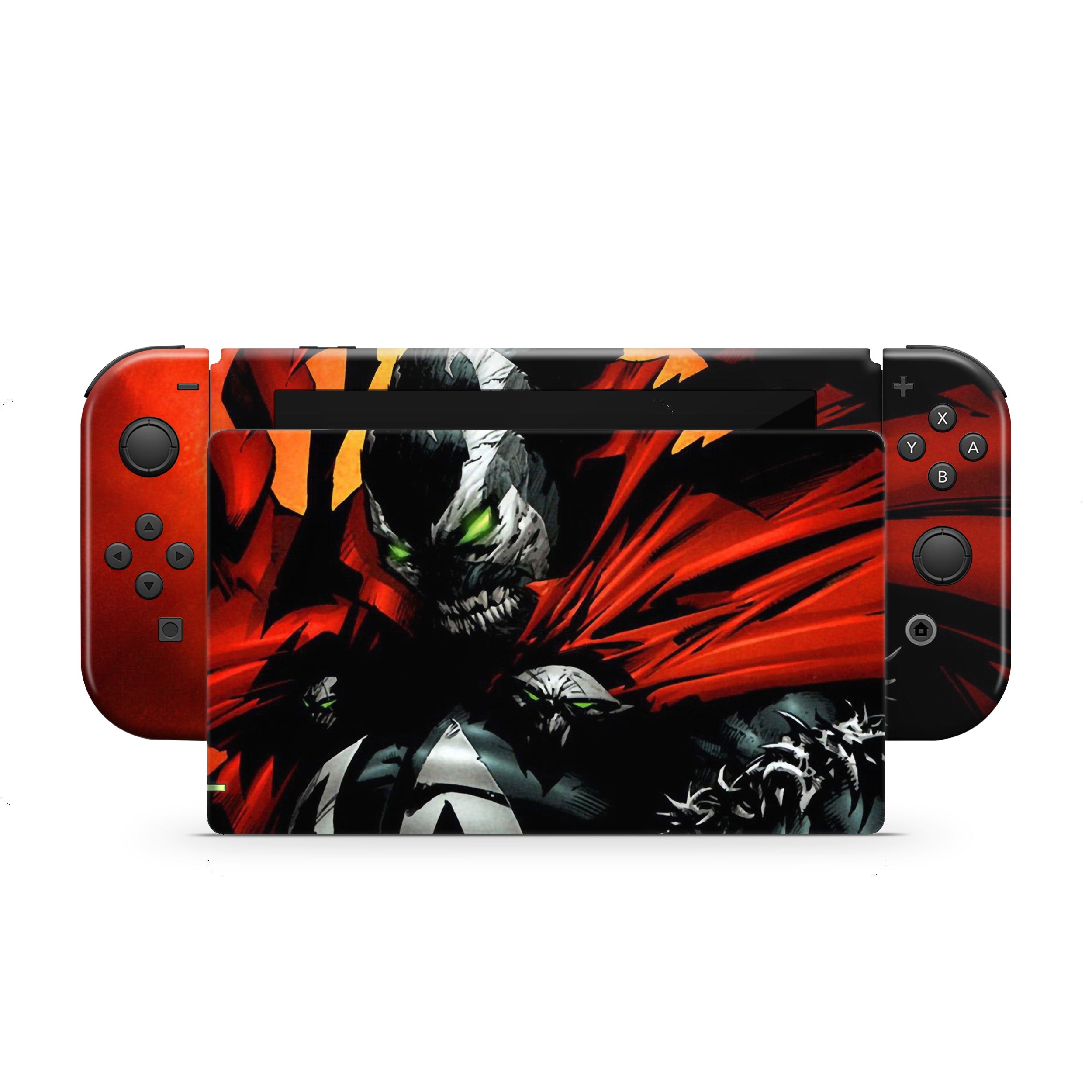 Infernal Hellspawn v3 Nintendo Switch Skin - Comics-inspired design