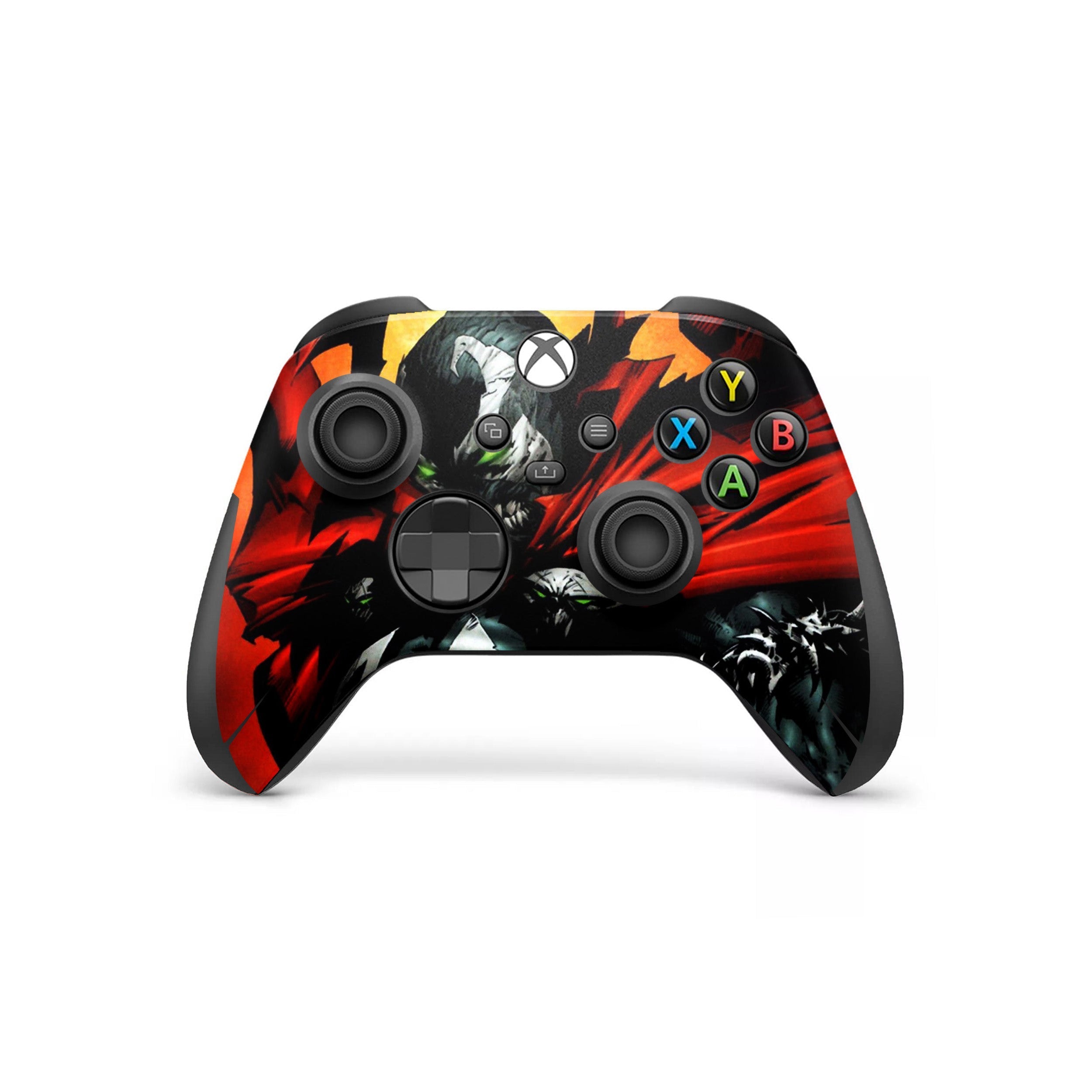Infernal Hellspawn v3 Xbox Series Controller Skin - Comics-inspired design