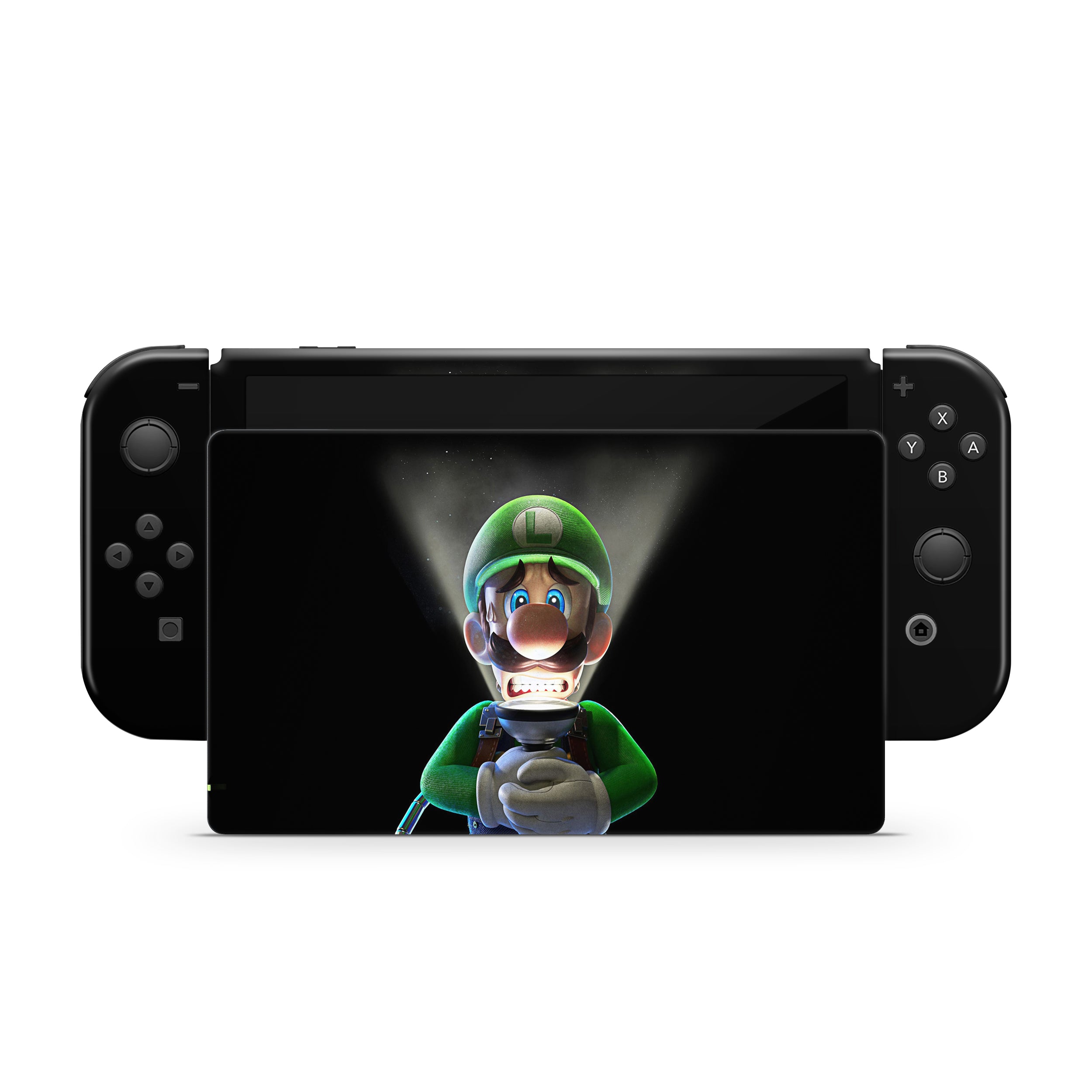 Lucky Leaper v1 Nintendo Switch OLED Skin - Video Game-inspired design
