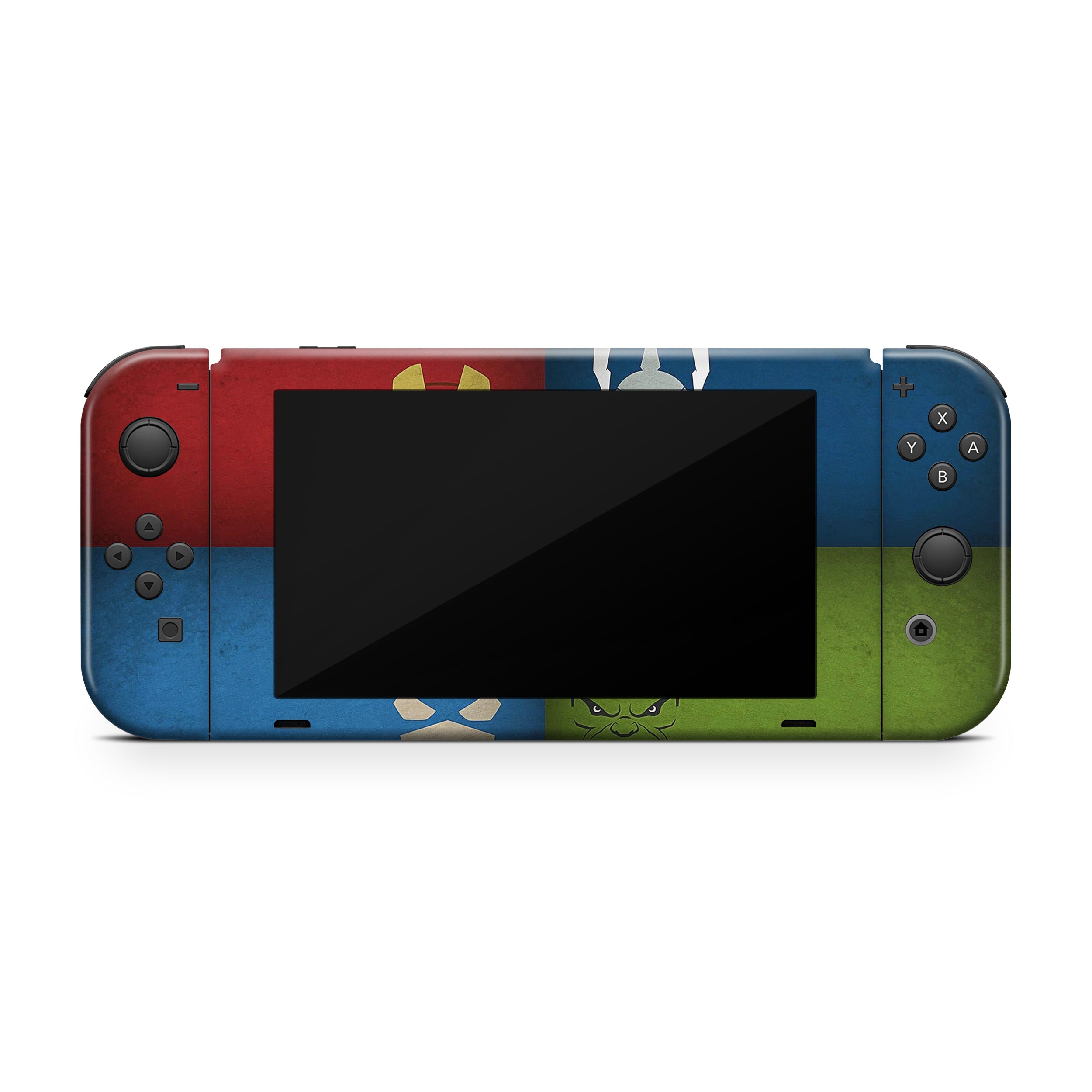 Nova Alliance v1 Nintendo Switch Skin - Comics-inspired design