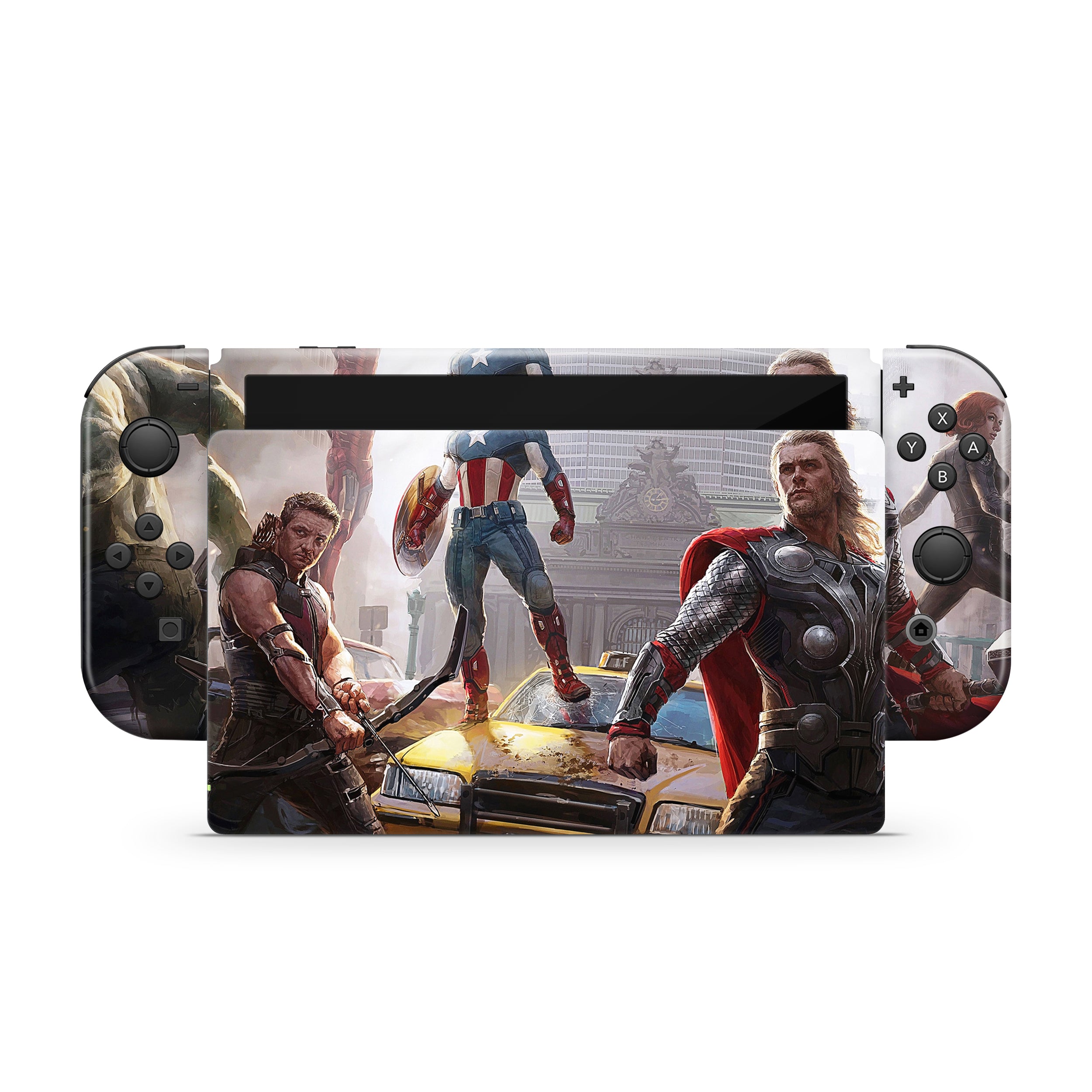 Nova Alliance v2 Nintendo Switch OLED Skin - Comics-inspired design