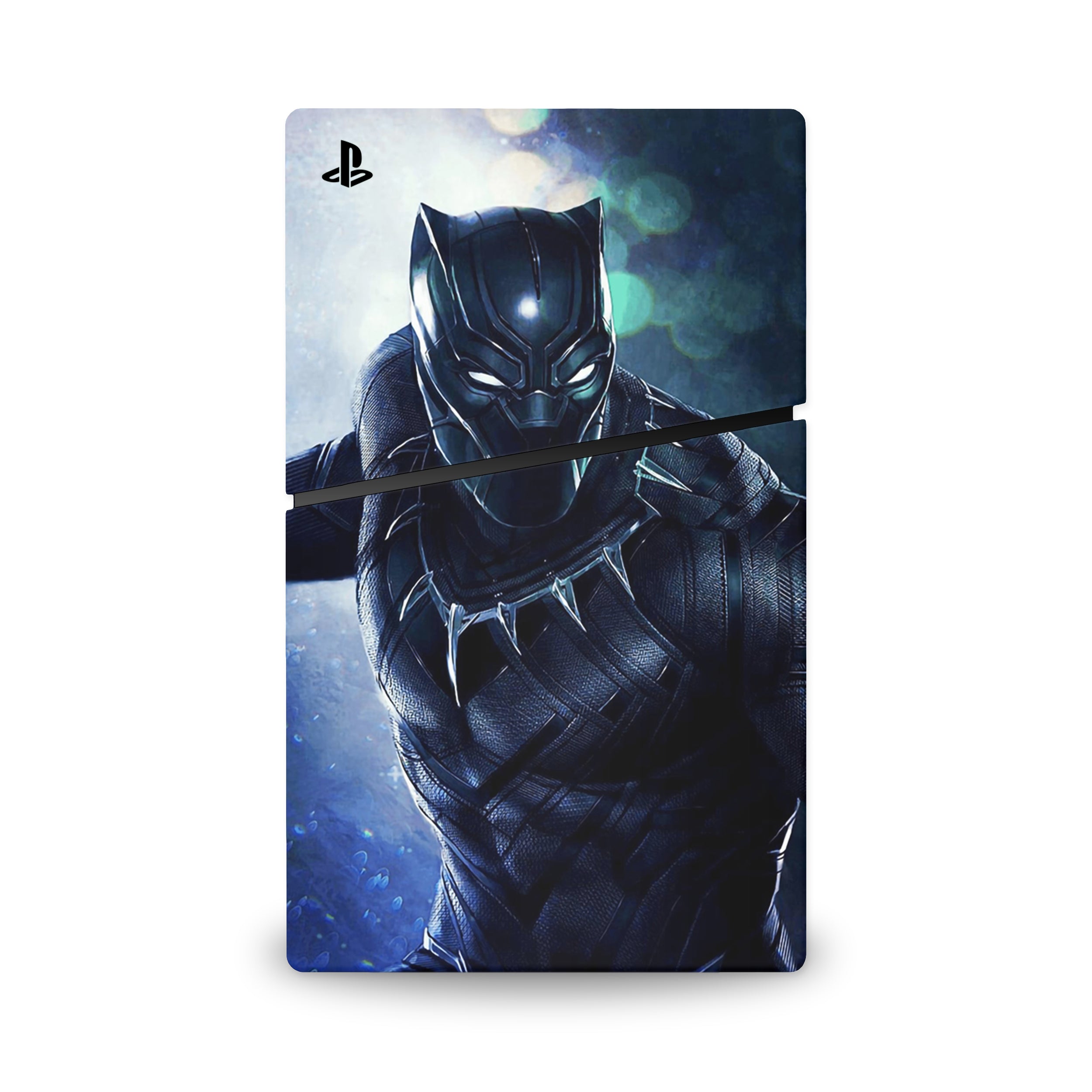 Panther Warrior v1 PS5 Slim Digital Skin - Comics-inspired design