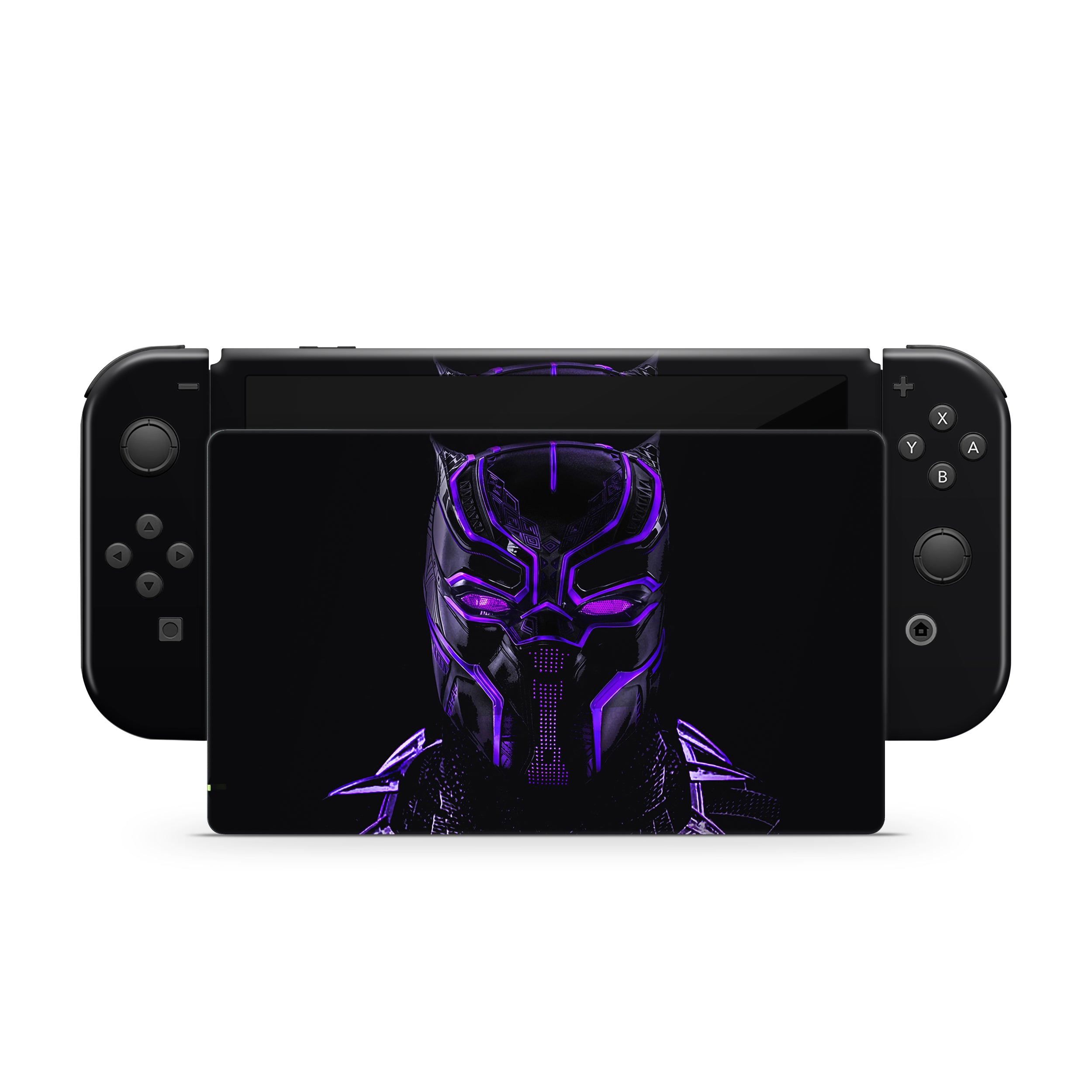 Panther Warrior v2 Nintendo Switch OLED Skin - Comics-inspired design