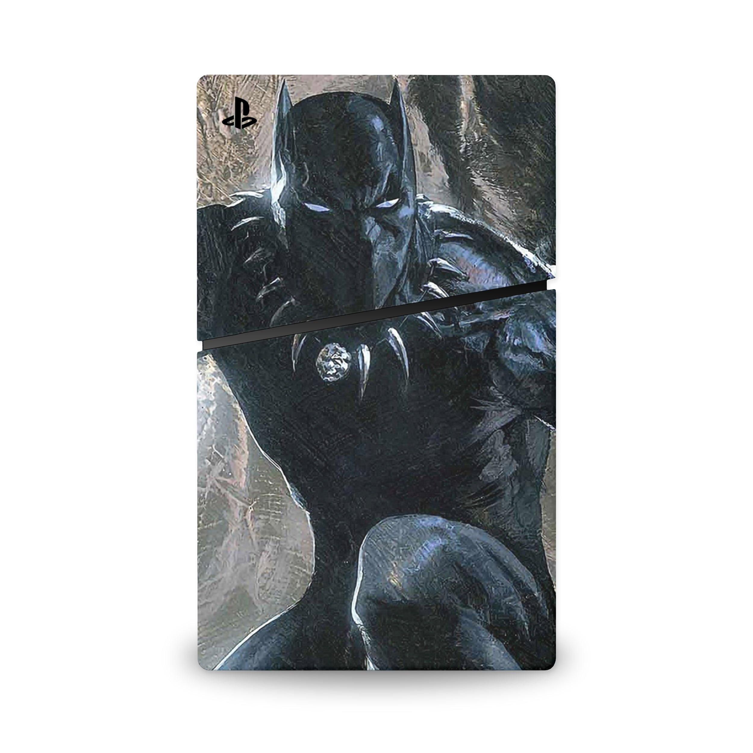 Panther Warrior v5 PS5 Slim Skin - Comics-inspired design