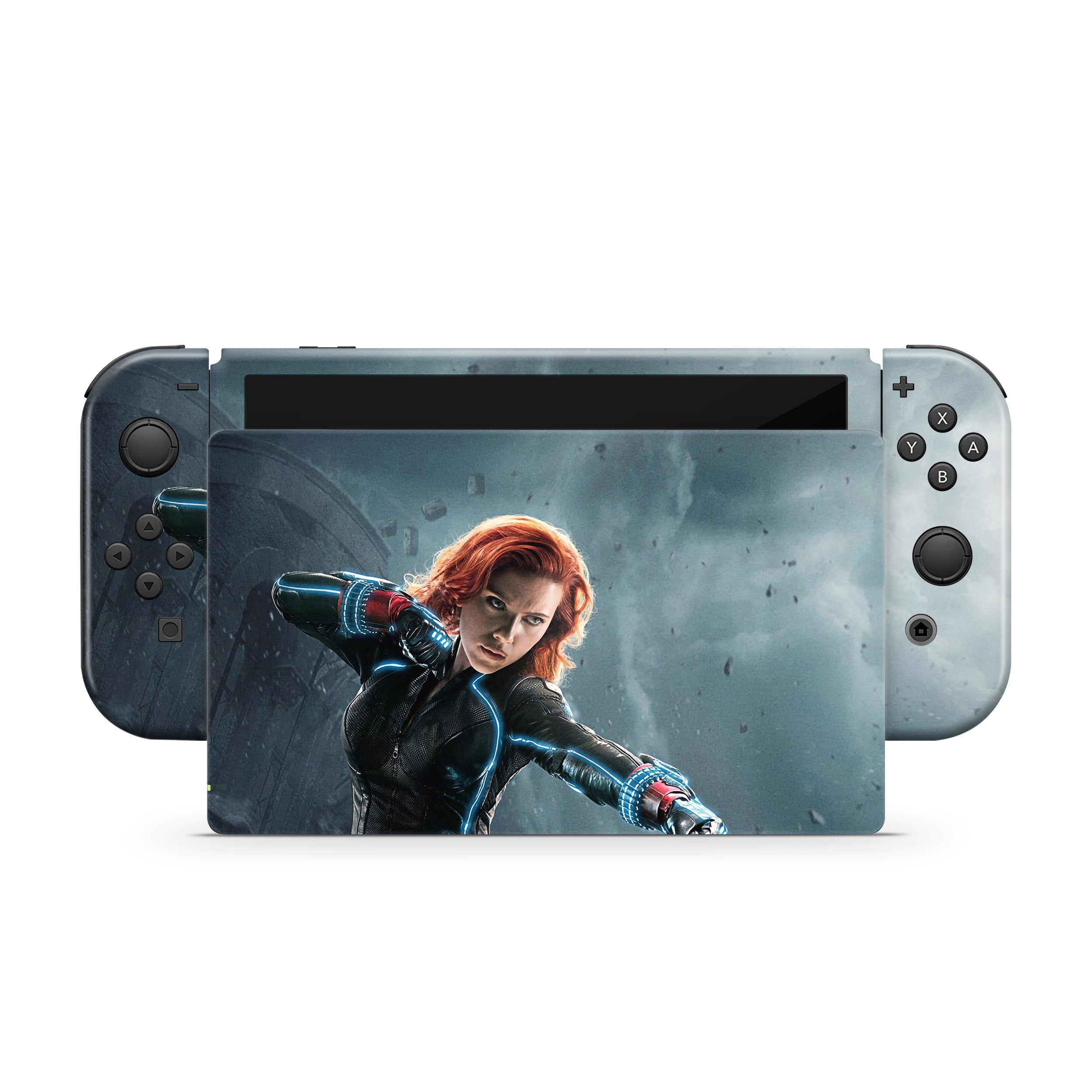 Shadow Assassin v1 Nintendo Switch OLED Skin - Comics-inspired design