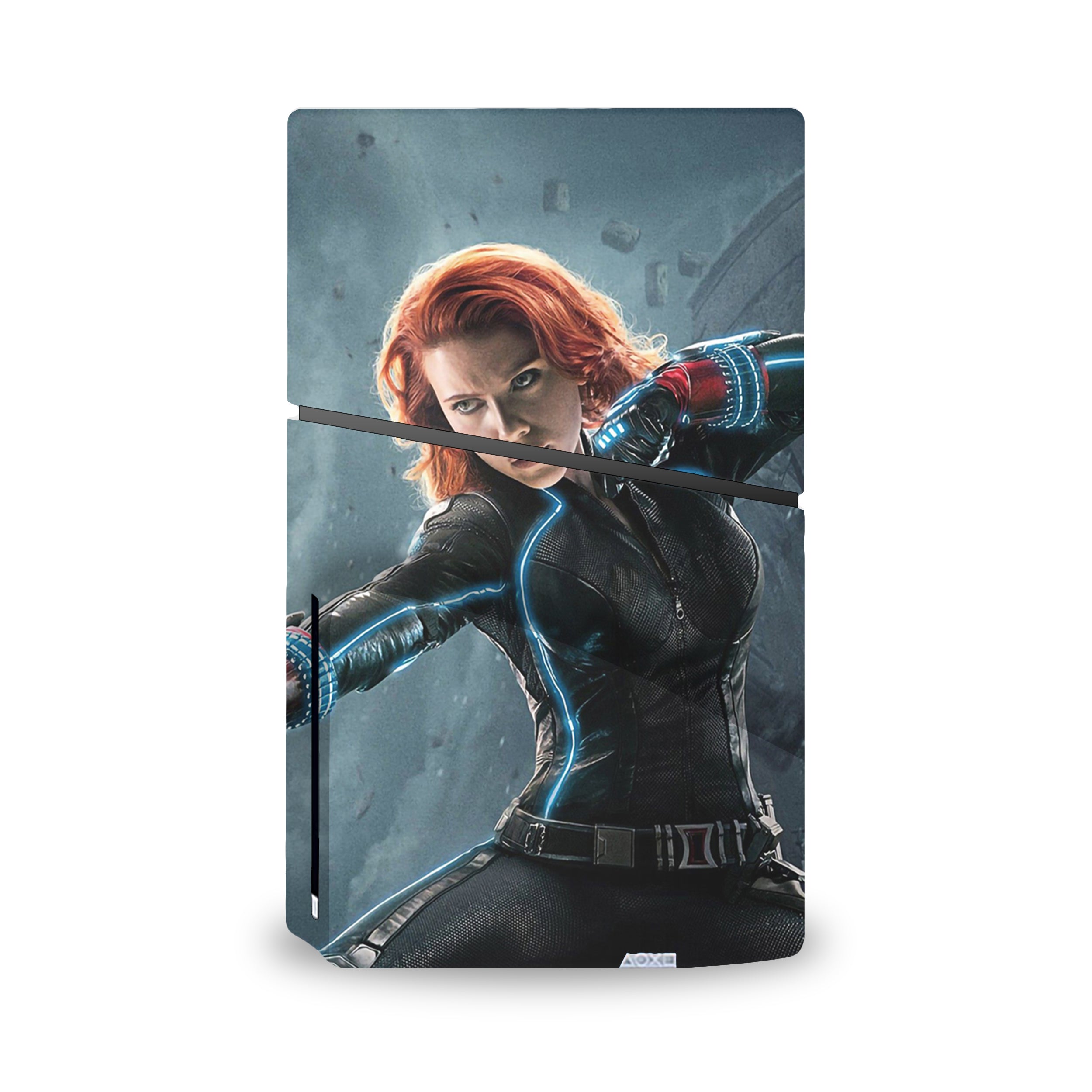 Shadow Assassin v1 PS5 Slim Skin - Comics-inspired design