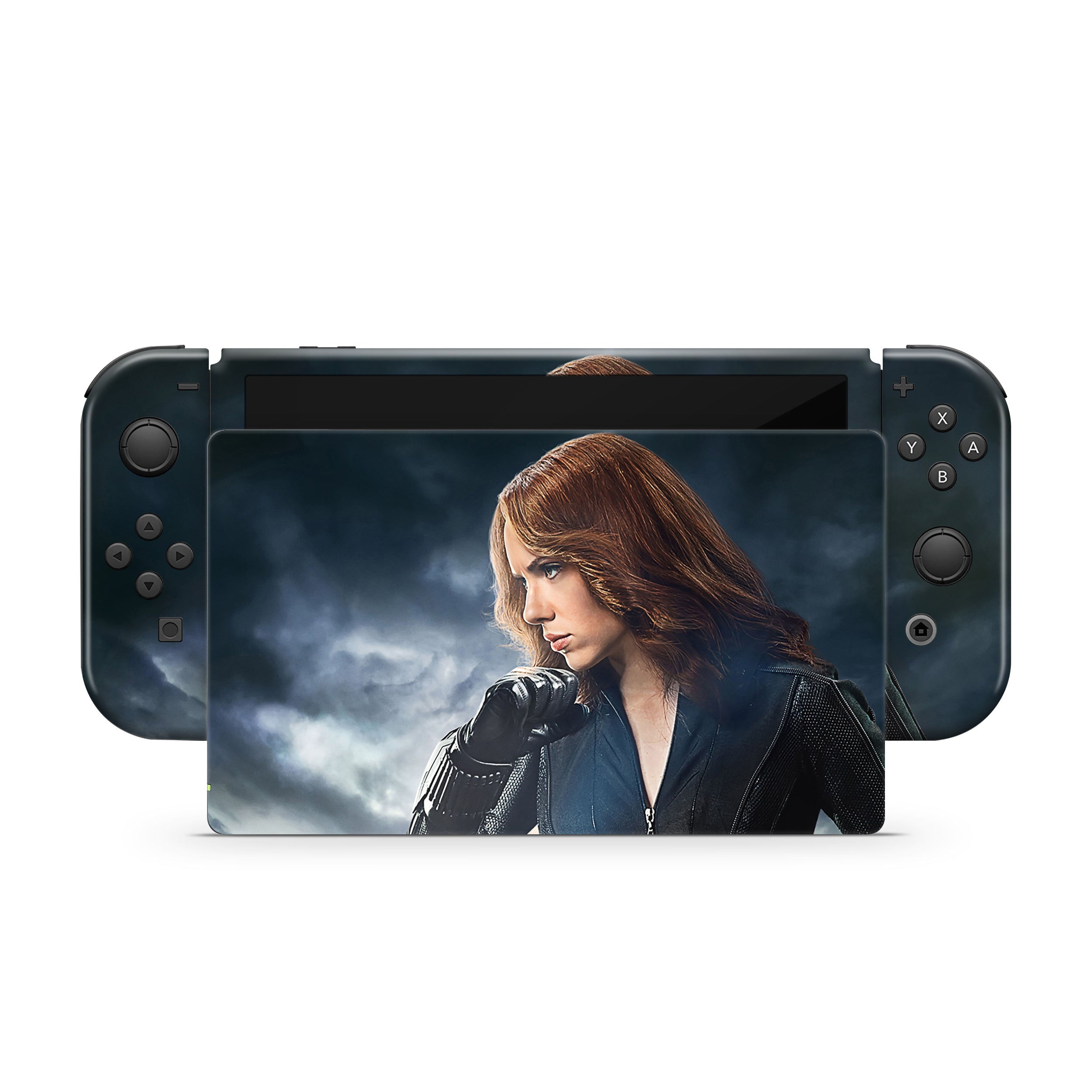 Shadow Assassin v2 Nintendo Switch OLED Skin - Comics-inspired design