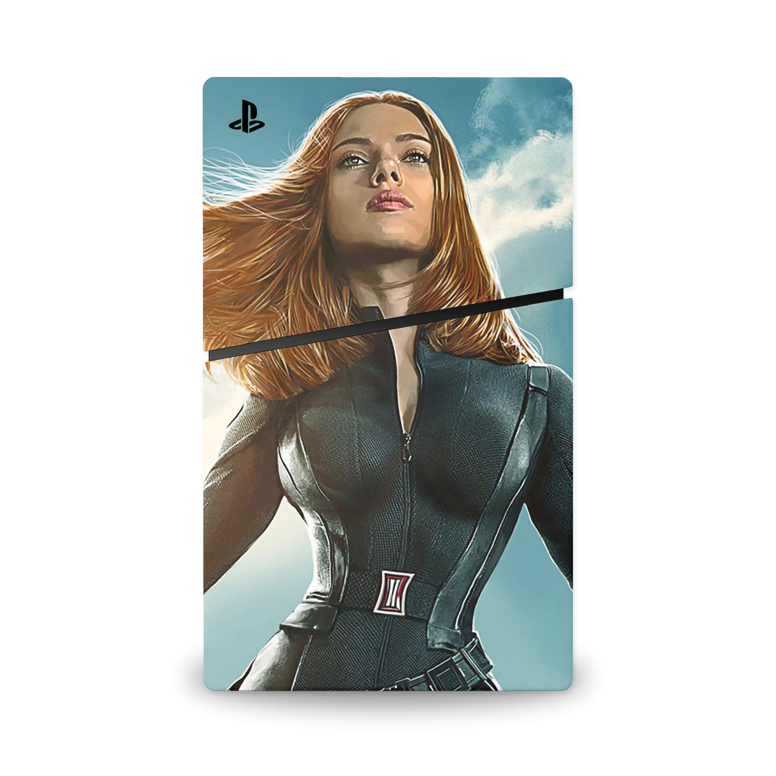 Shadow Assassin v4 PS5 Slim Digital Skin - Comics-inspired design