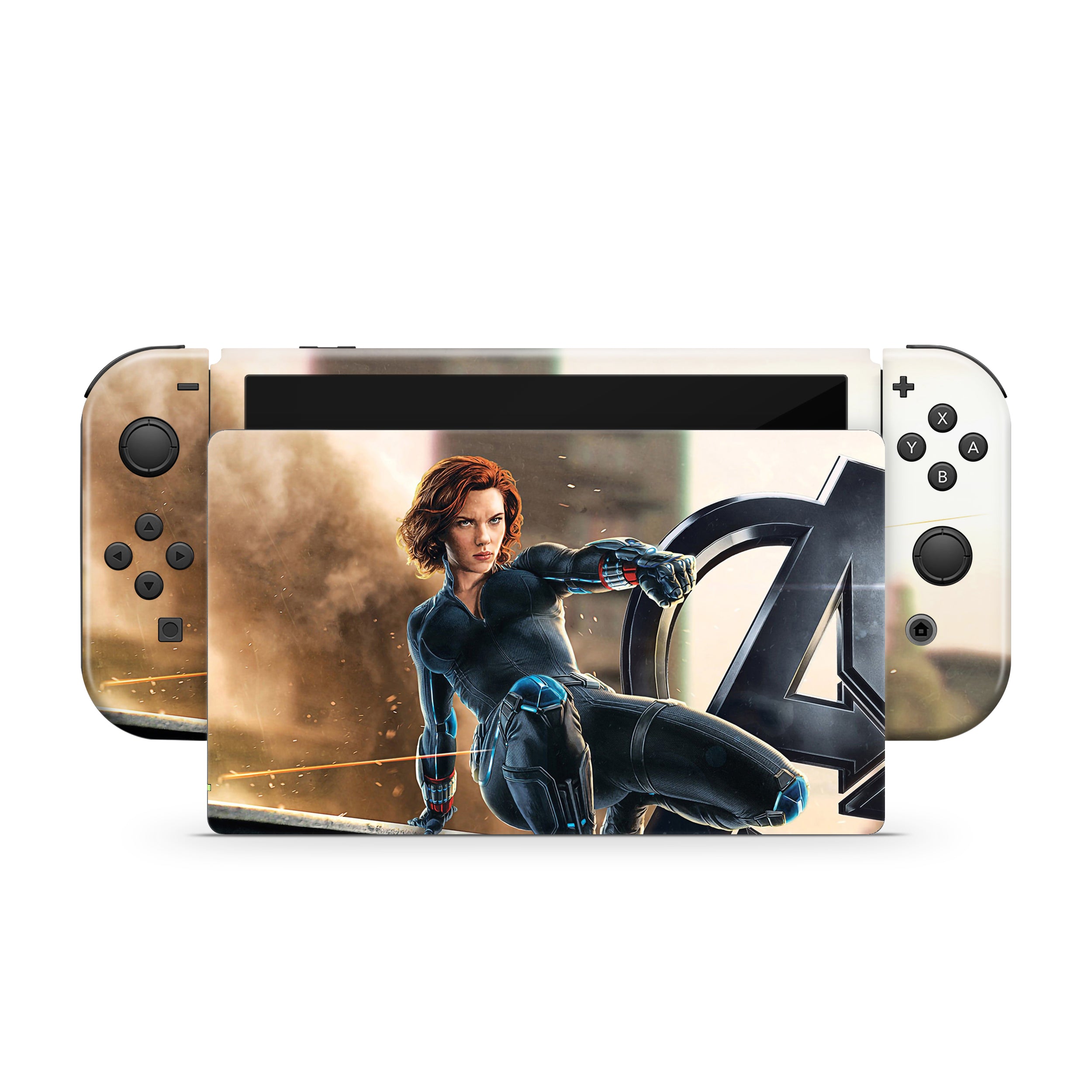Shadow Assassin v7 Nintendo Switch OLED Skin - Comics-inspired design