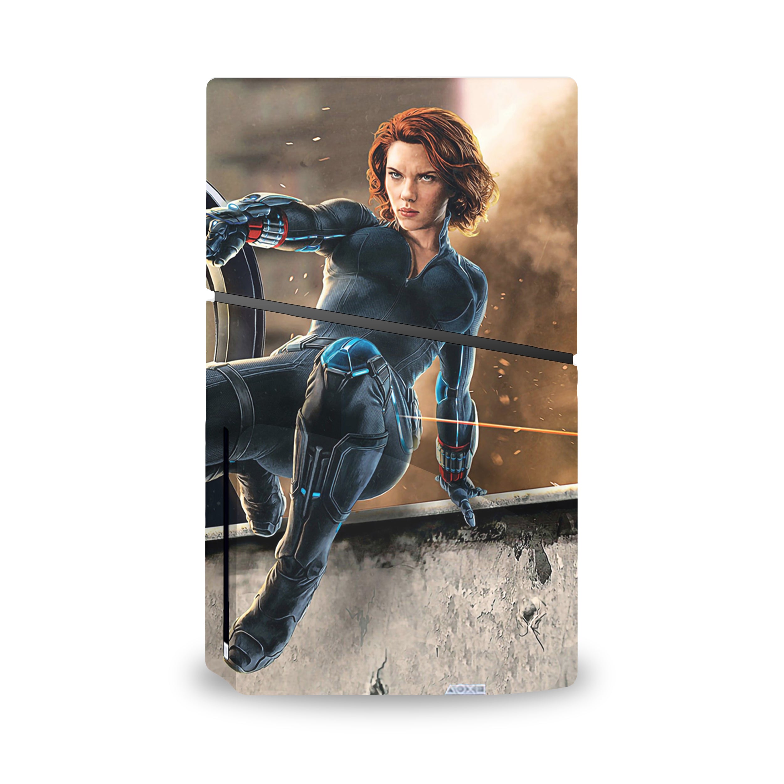 Shadow Assassin v7 PS5 Slim Skin - Comics-inspired design