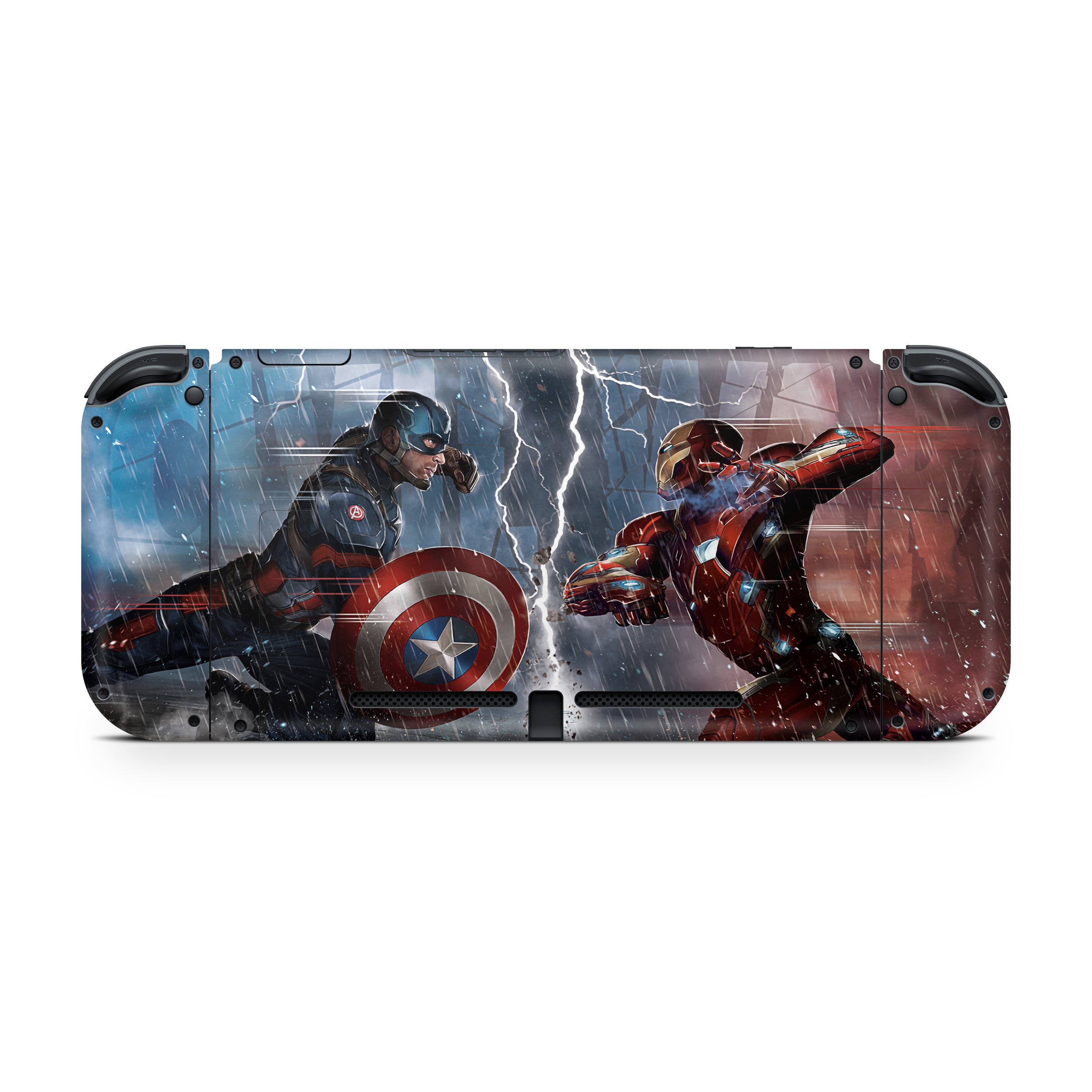 Freedom Vanguard v1 Nintendo Switch Skin - Comics-inspired design