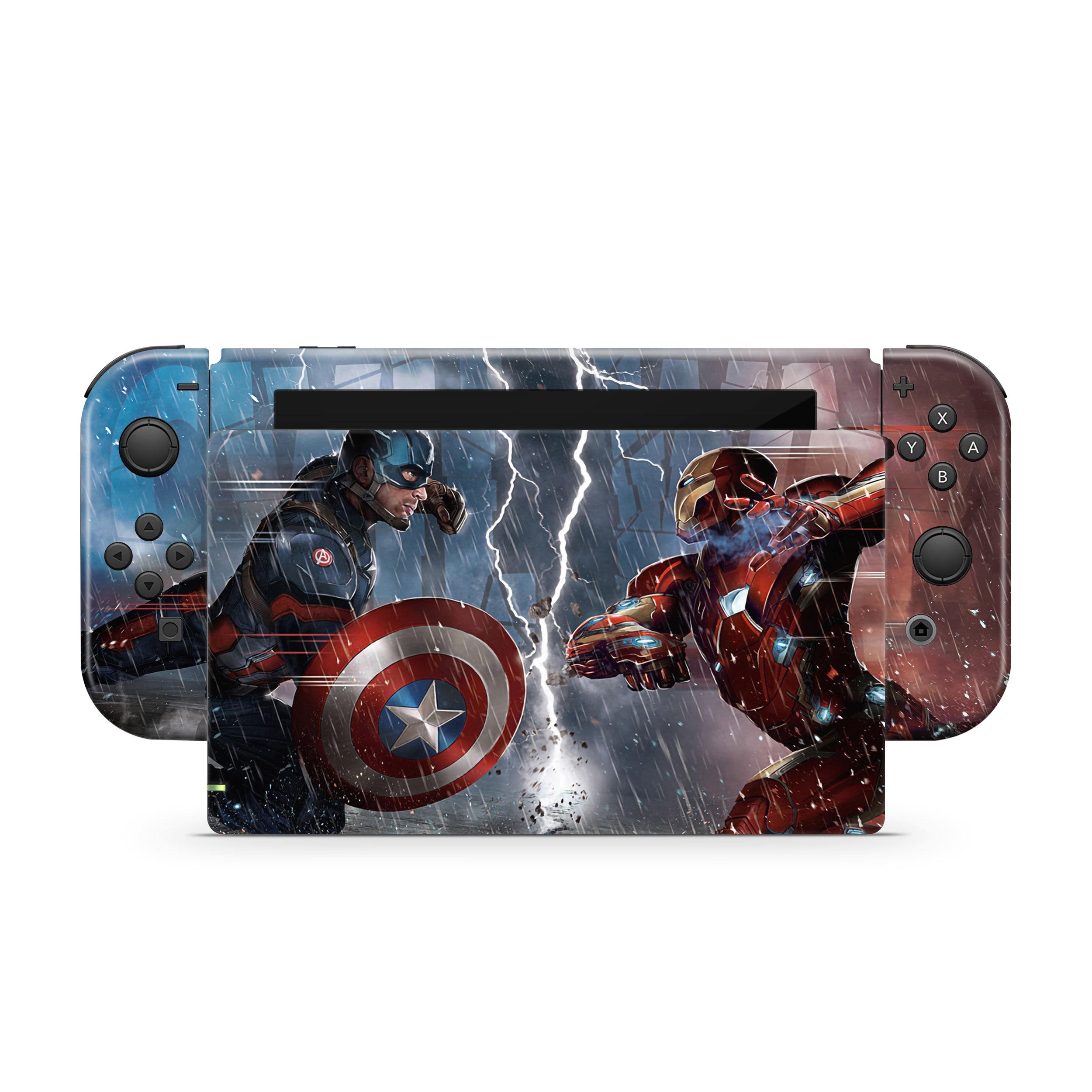 Freedom Vanguard v1 Nintendo Switch Skin - Comics-inspired design