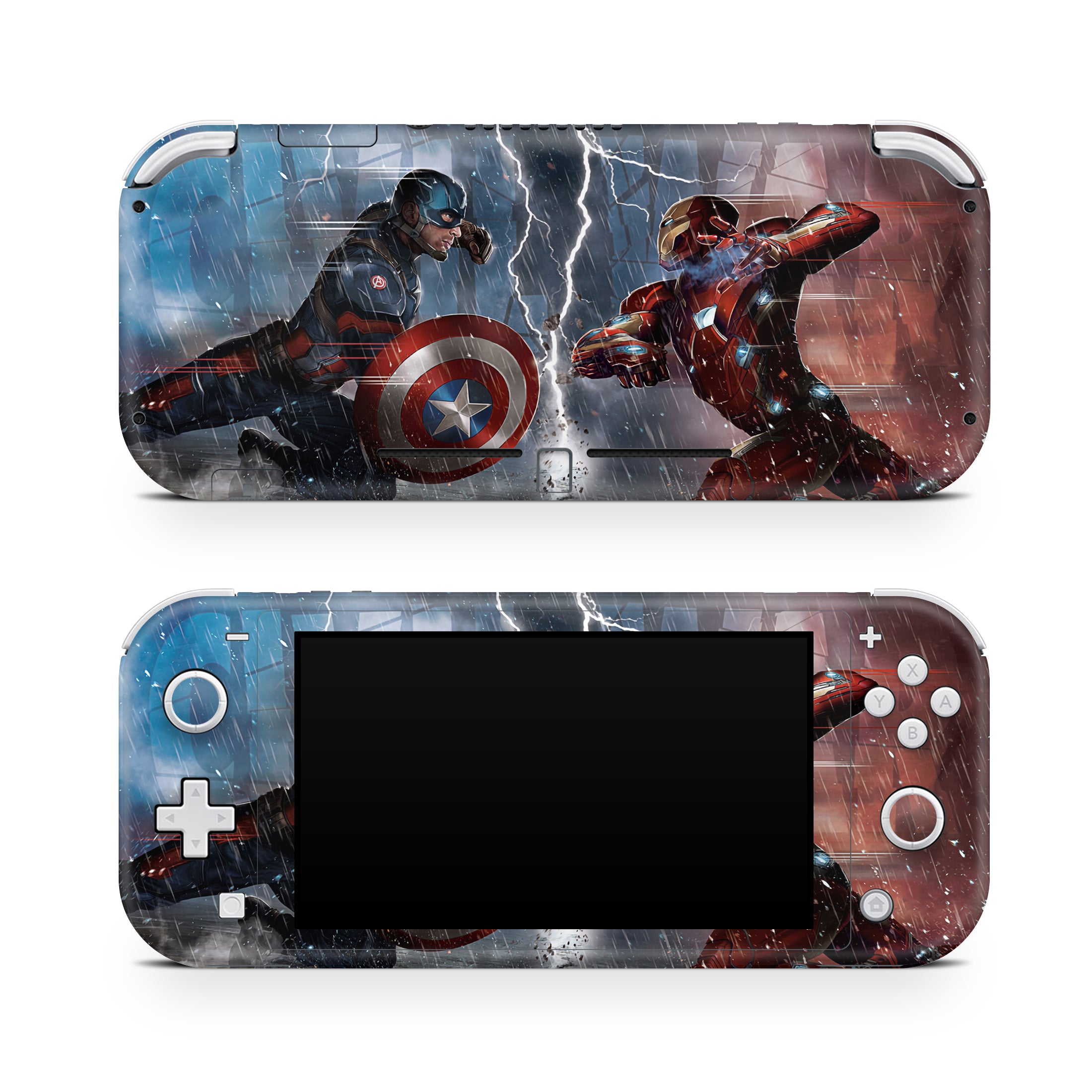 Freedom Vanguard v1 Nintendo Switch Lite Skin - Comics-inspired design